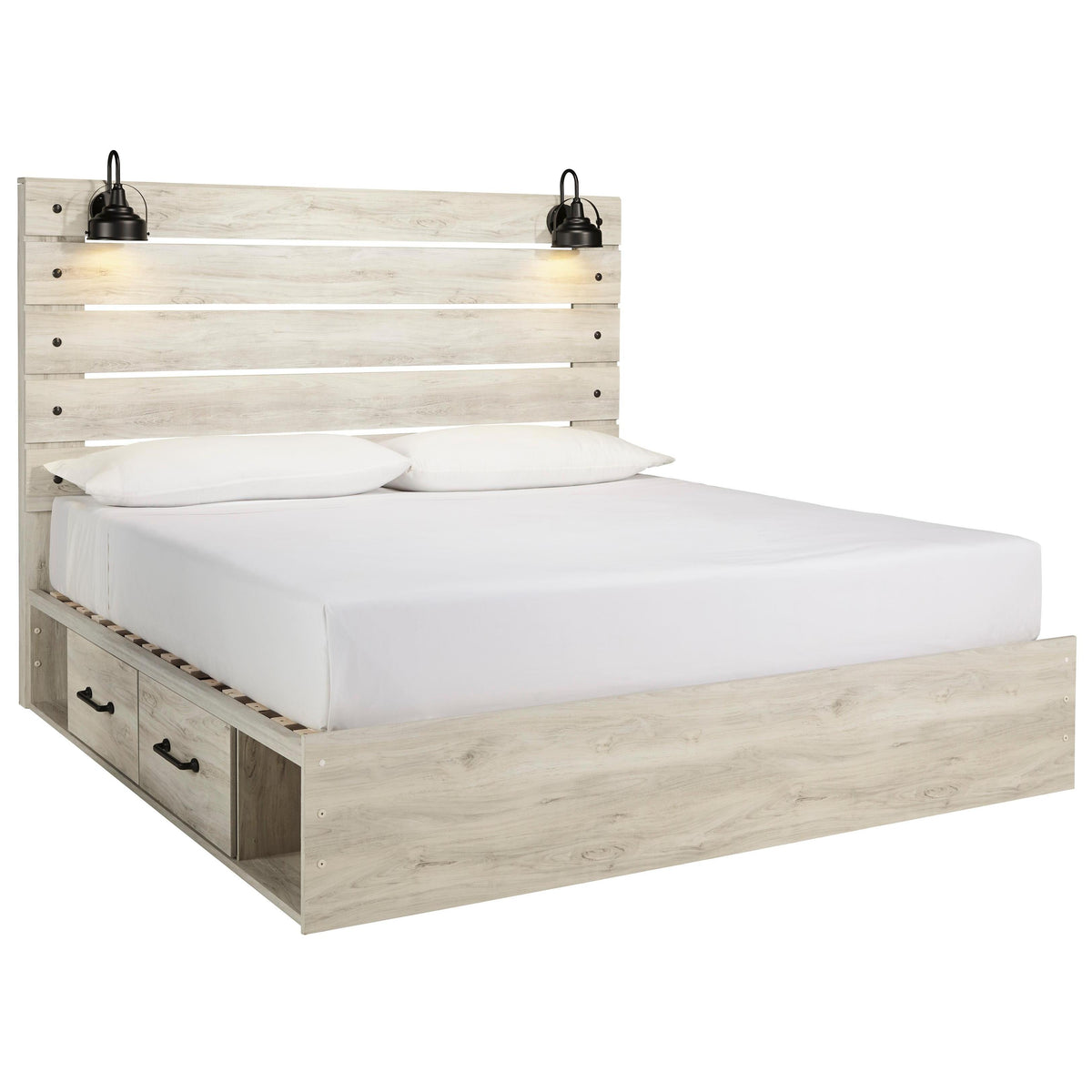 Signature Design by Ashley Cambeck B192B52 6 pc King Panel Storage Bedroom Set IMAGE 2