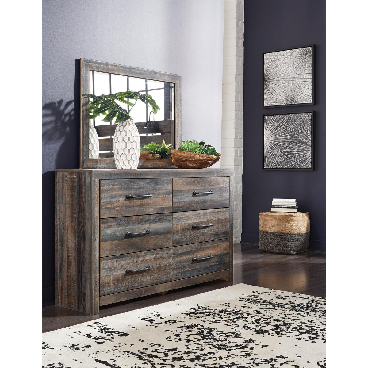 Signature Design by Ashley Drystan B211B119 10 pc King Panel Storage Bedroom Set IMAGE 2