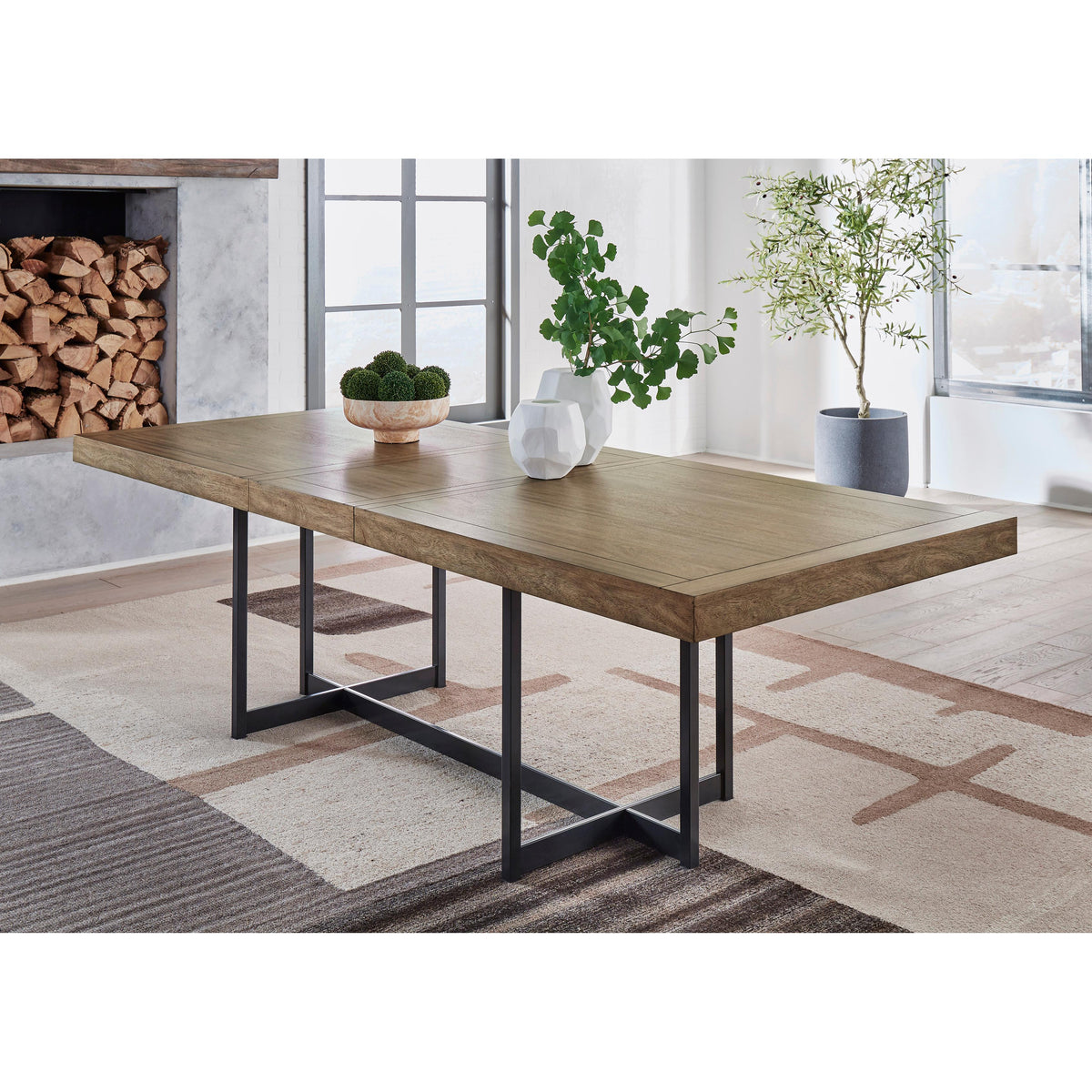 Signature Design by Ashley Tomtyn D622D2 7 pc Dining Set IMAGE 2