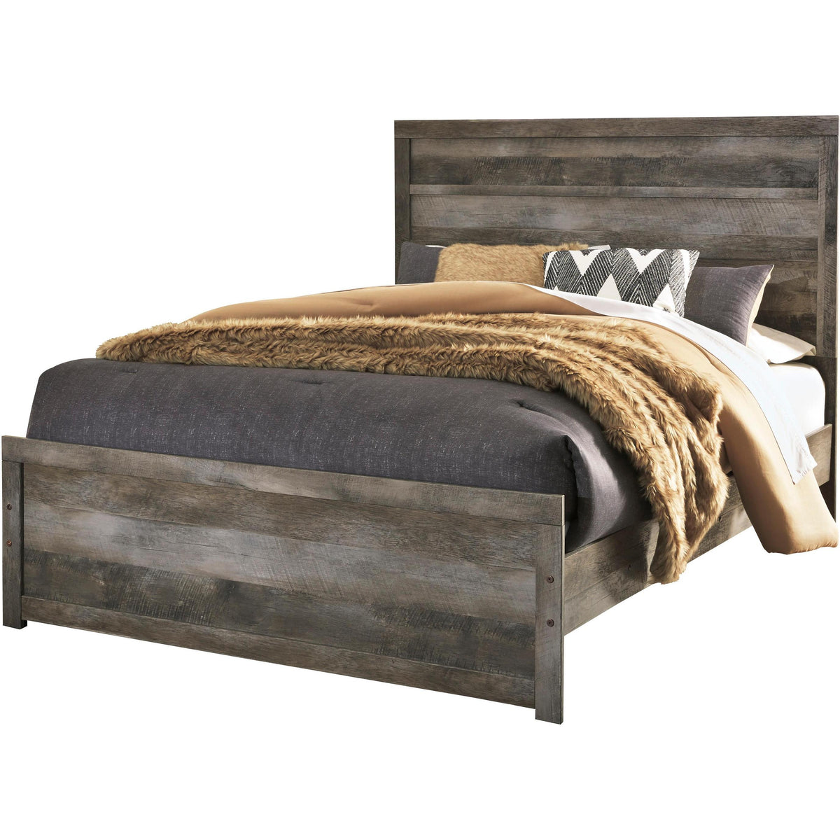 Signature Design by Ashley Wynnlow B440B25 6 pc Queen Panel Bedroom Set IMAGE 2