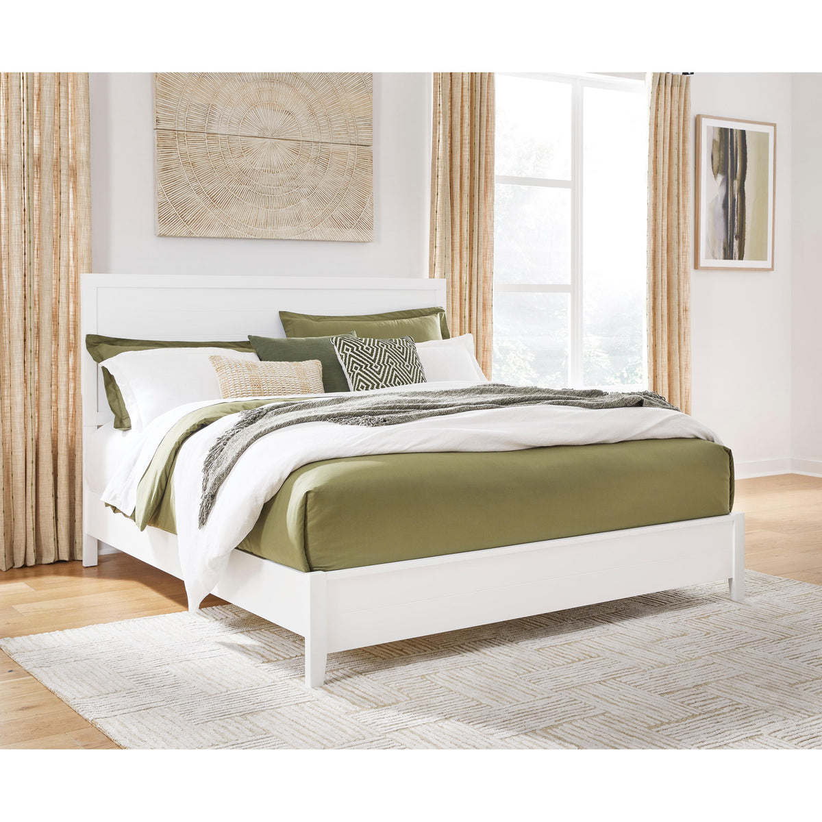 Signature Design by Ashley Binterglen B427B16 6 pc King Panel Bedroom Set IMAGE 2