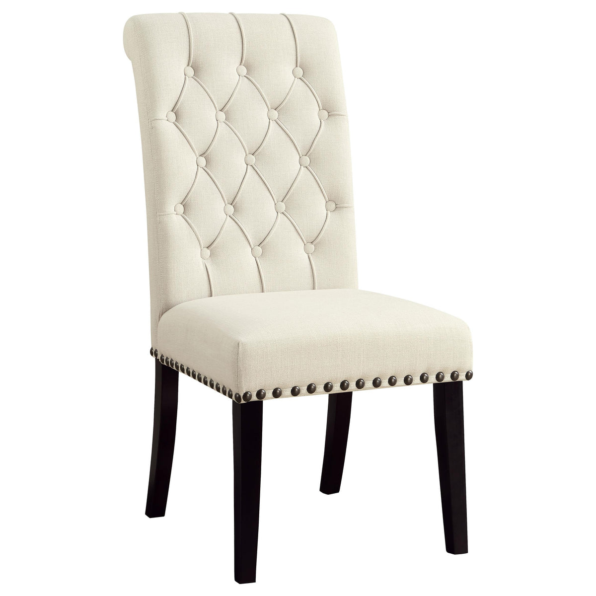 Coaster Furniture Alana 190162 Fabric Upholstered Dining Side Chair - Beige (Set of 2) IMAGE 2