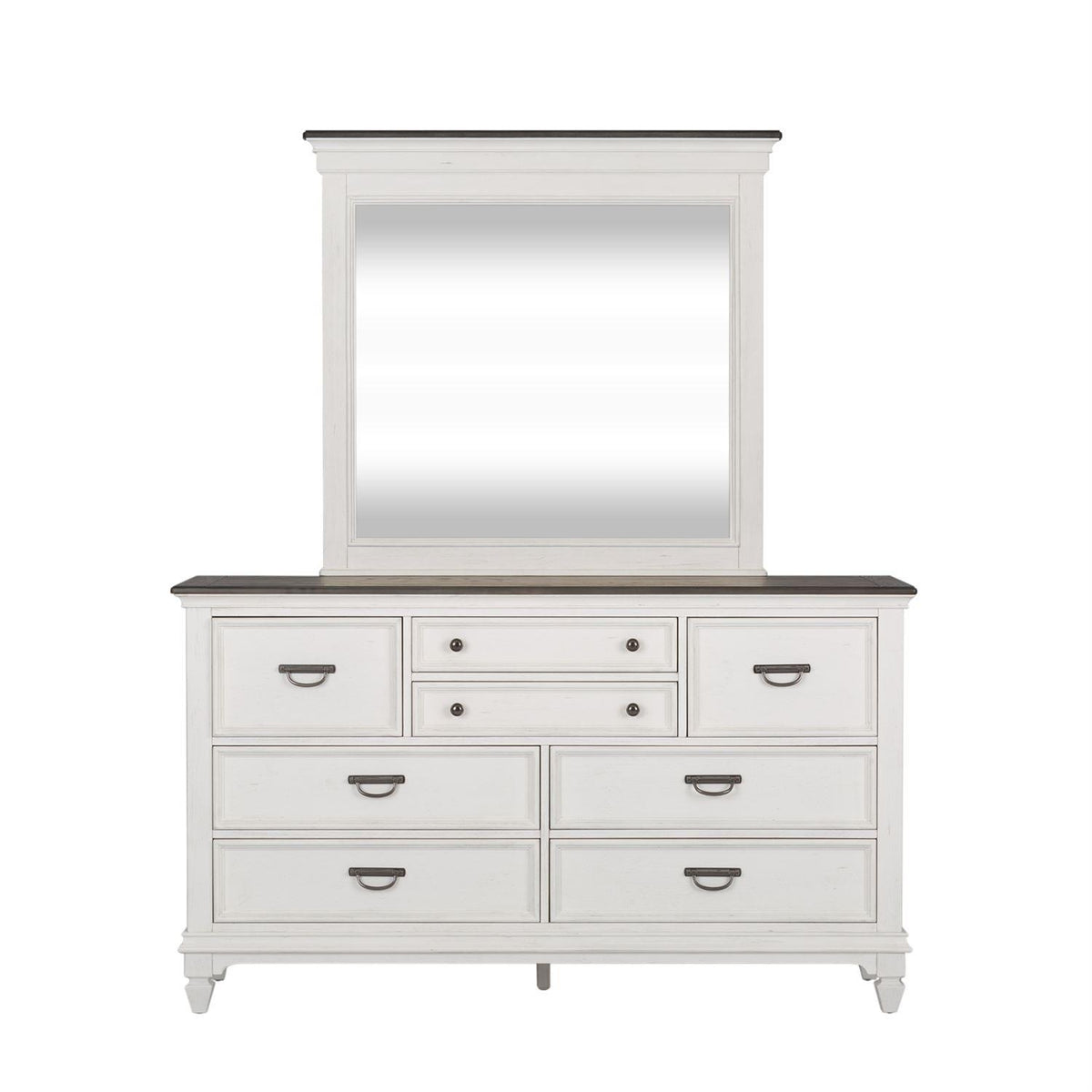 Liberty Furniture Industries Inc. Allyson Park 8-Drawer Dresser with Mirror 417-BR-DM IMAGE 2