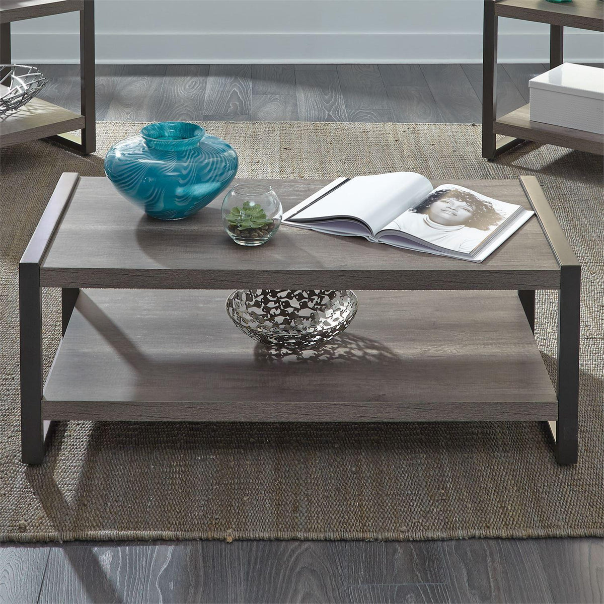 Liberty Furniture Industries Inc. Tanners Creek Occasional Table Set 686-OT3000 IMAGE 2