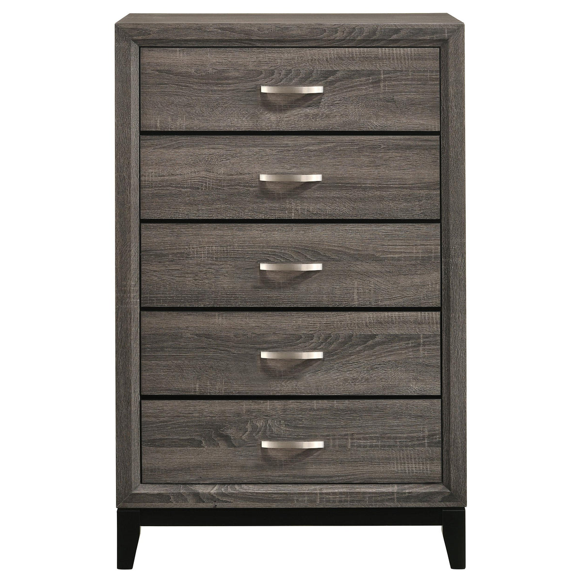Coaster Furniture Watson 212425 5-Drawer Bedroom Chest - Grey Oak IMAGE 2
