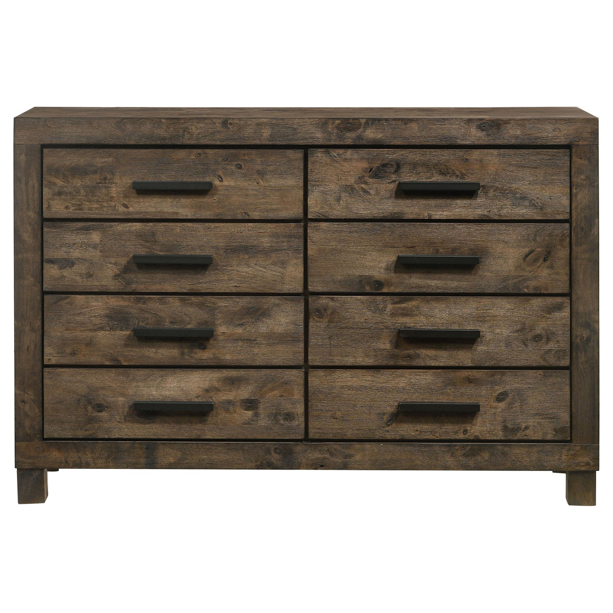 Coaster Furniture Woodmont 222633 8-Drawer Dresser - Rustic Golden Brown IMAGE 2