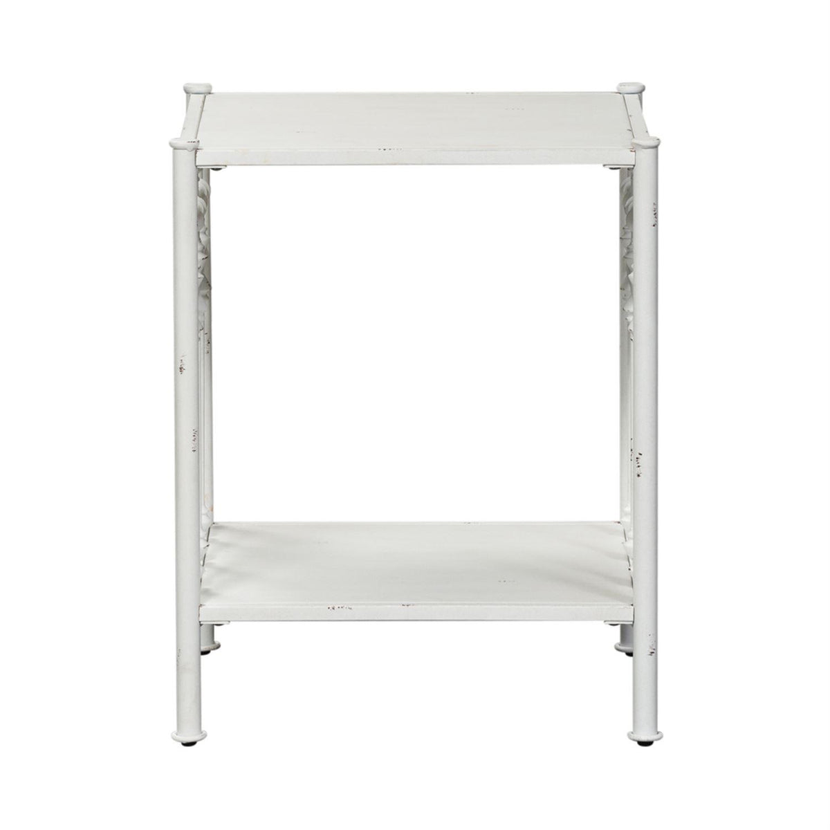 Liberty Furniture Industries Inc. Vintage Series 179-BR61 Open Nightstand - Antique White IMAGE 2