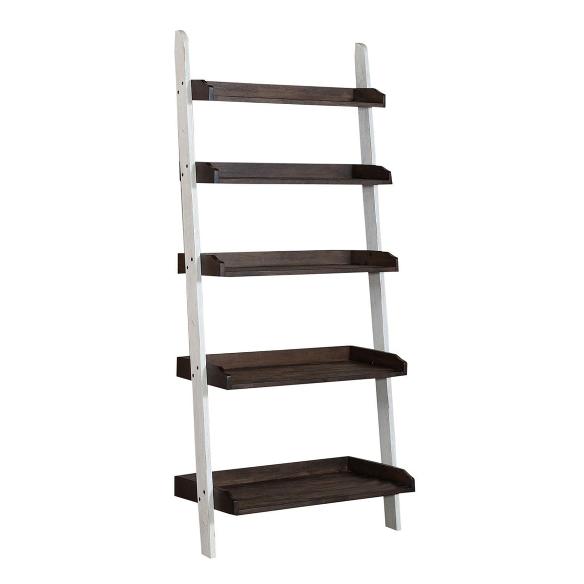 Liberty Furniture Industries Inc. Farmhouse 139WH-BK202 Leaning Bookcase IMAGE 2