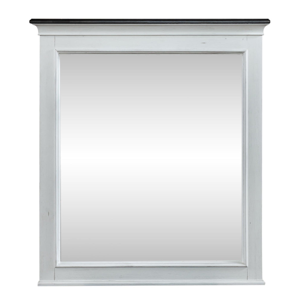 Liberty Furniture Industries Inc. Allyson Park 417-BR50 Crown Mirror IMAGE 2