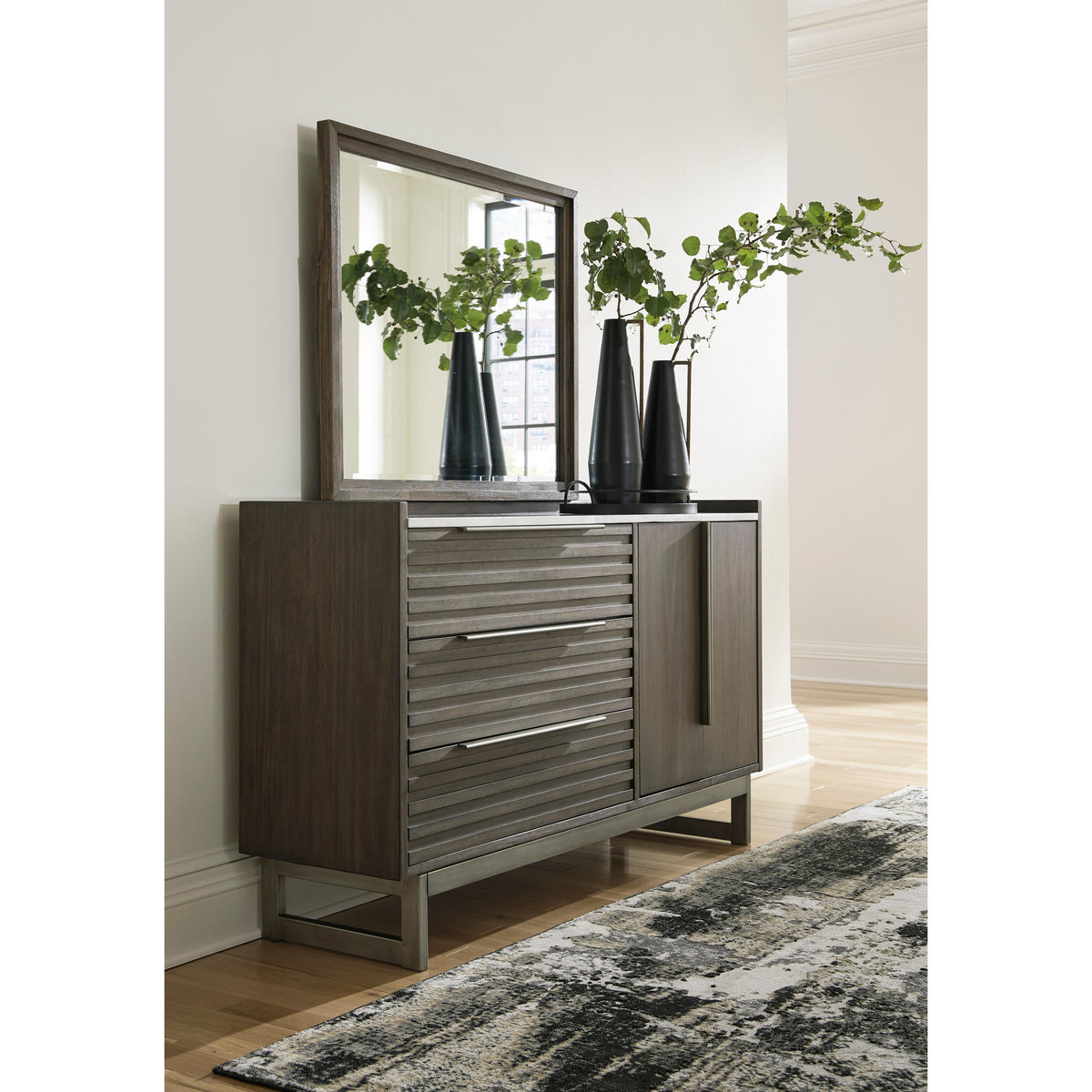 Ashley Arkenton B786B1 Dresser and Mirror IMAGE 2