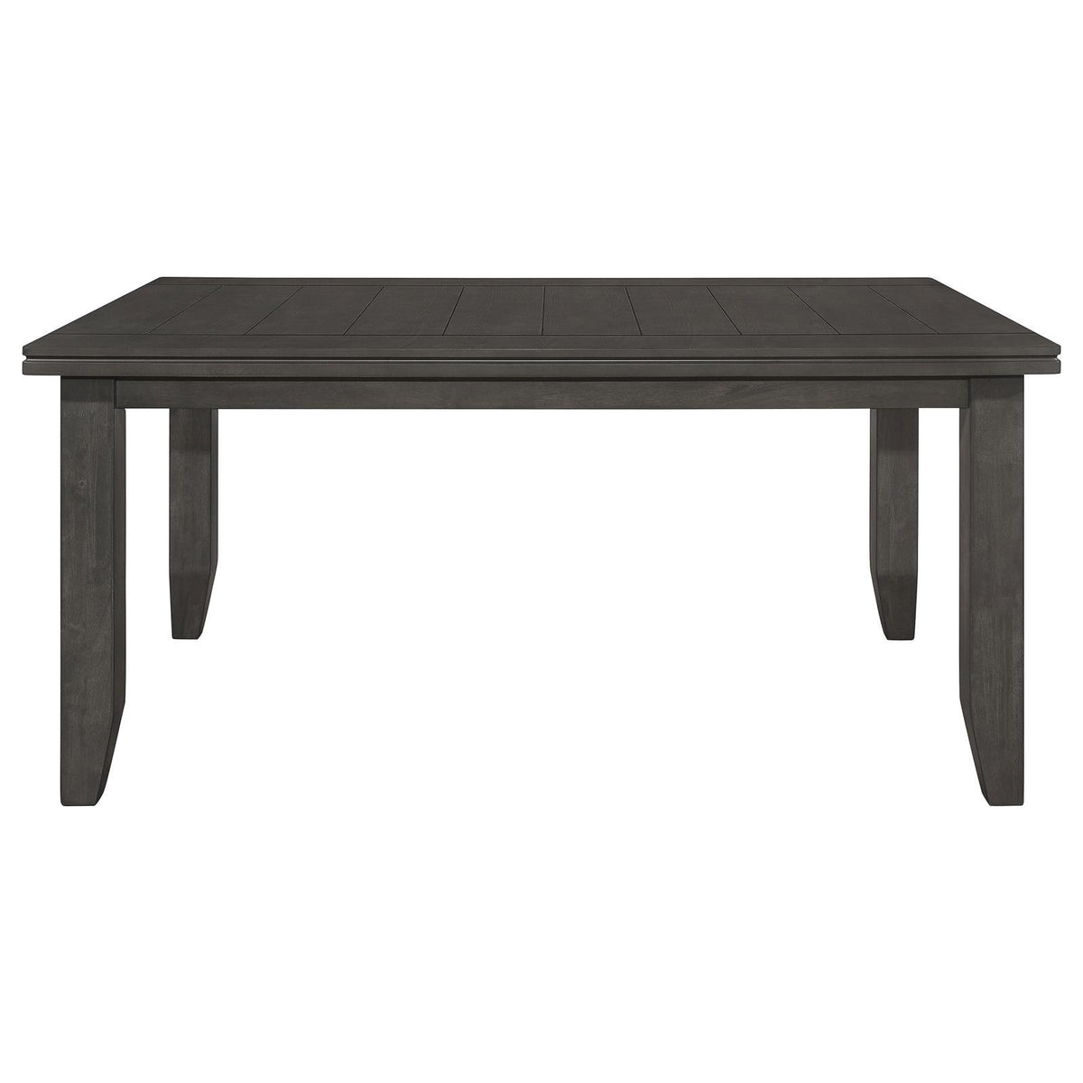 Coaster Furniture Dalila 102721GRY Rectangular 66-inch Wood Dining Table - Dark Grey IMAGE 2
