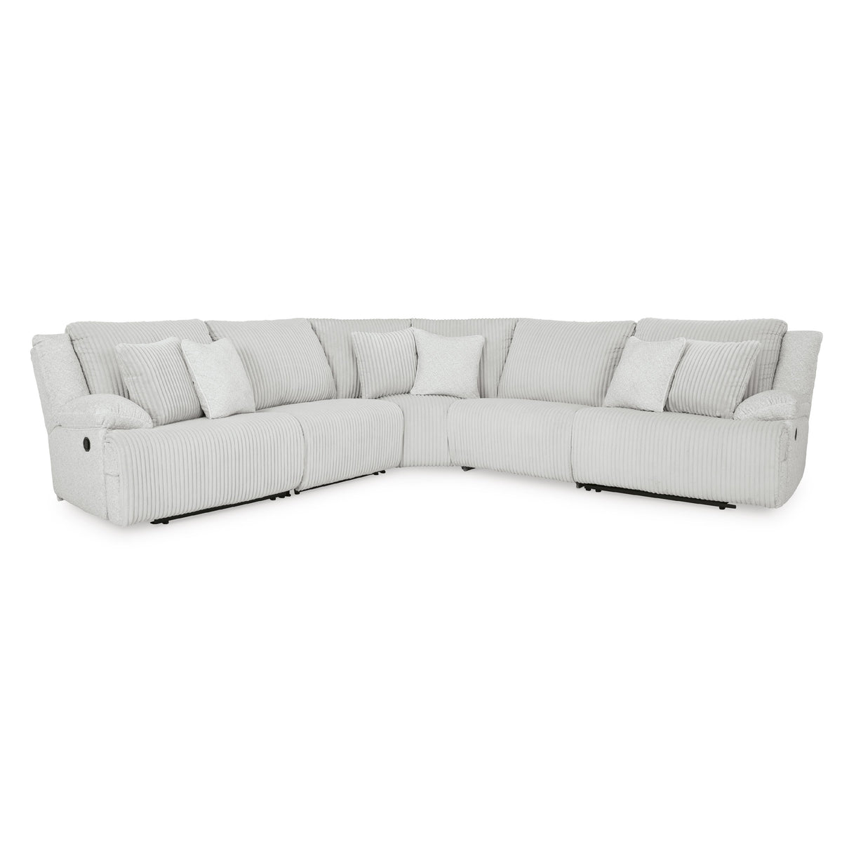 Manufacturer Color_Alloy -- Top Tier 92706S3 5 pc Reclining Sectional IMAGE 1
