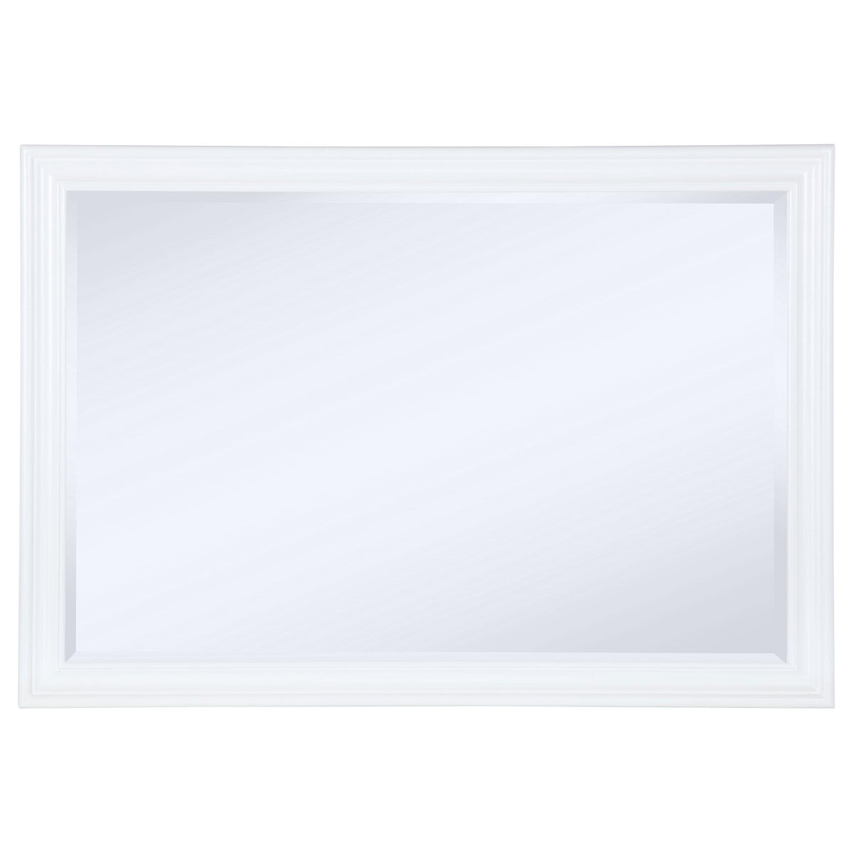 Coaster Furniture Bexhill 223474 Dresser Mirror - White IMAGE 2