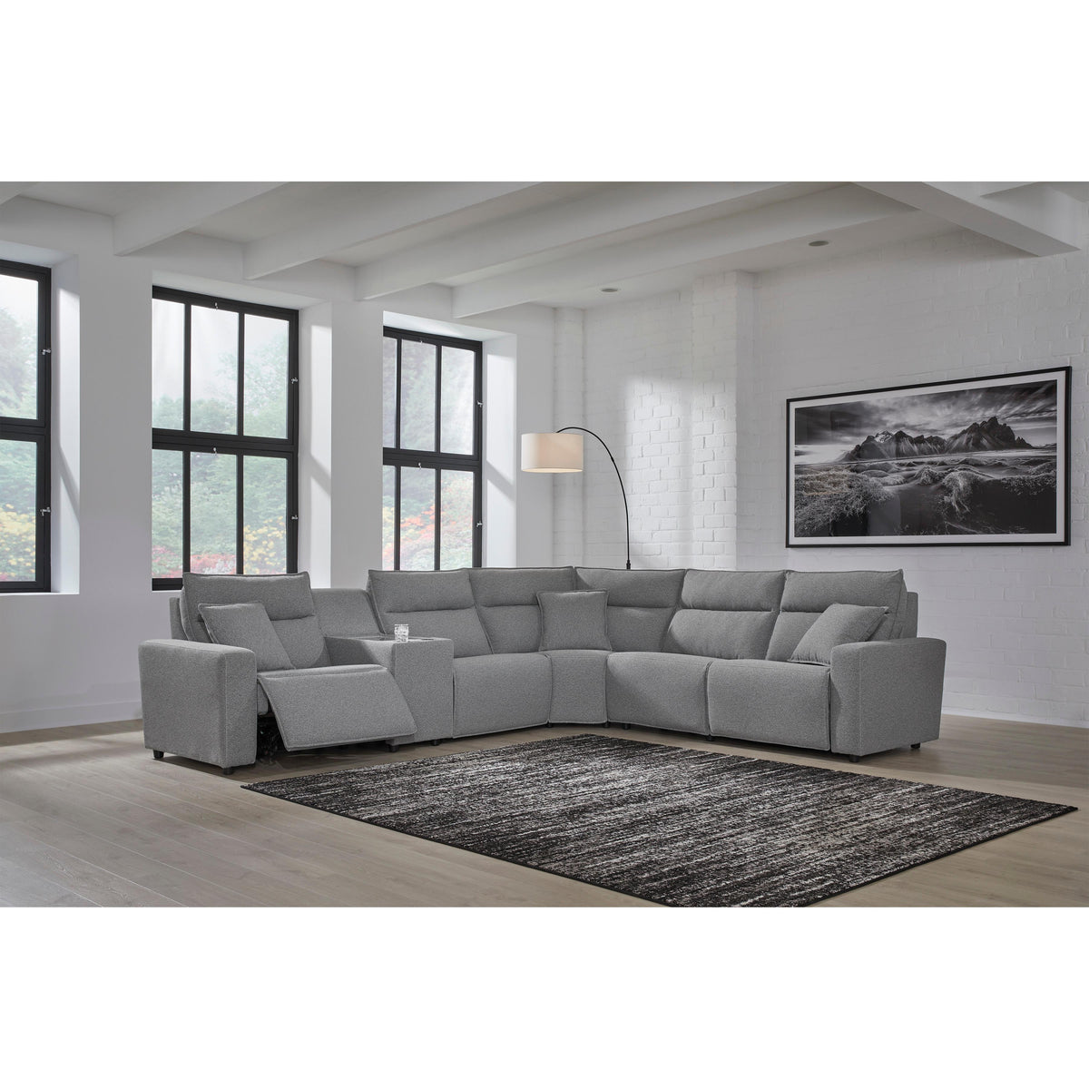 Signature Design by Ashley Modmax 65906S10 6 pc Power Reclining Sectional IMAGE 2