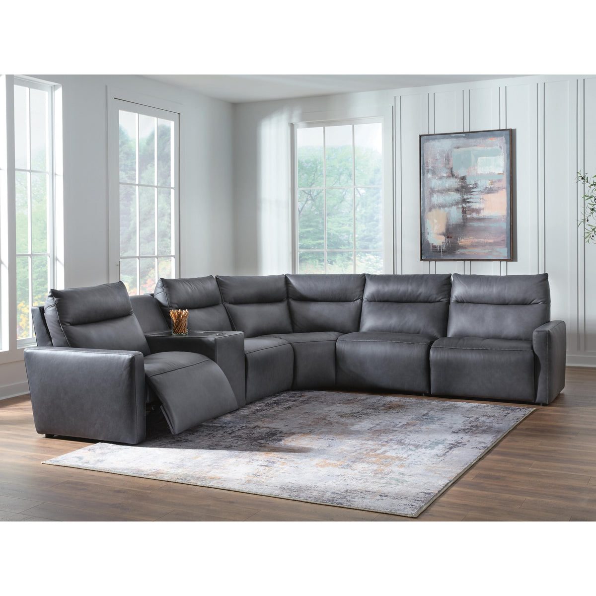 Benchcraft ModZ Power Reclining 6 pc Sectional U1400146/U1400146/U1400158/U1400160/U1400162/U1400177 IMAGE 2