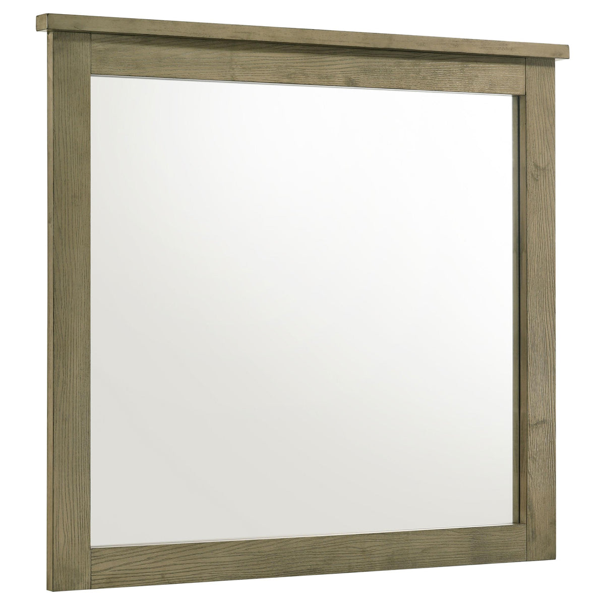 Coaster Furniture Hazlewood 207534 Dresser Mirror - Vineyard Oak IMAGE 2
