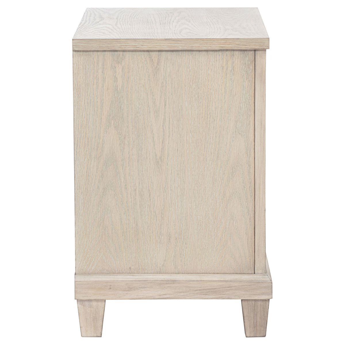 Coaster Furniture Pembroke 215922 2-drawer Nightstand Bedside Table - Washed Oak IMAGE 2