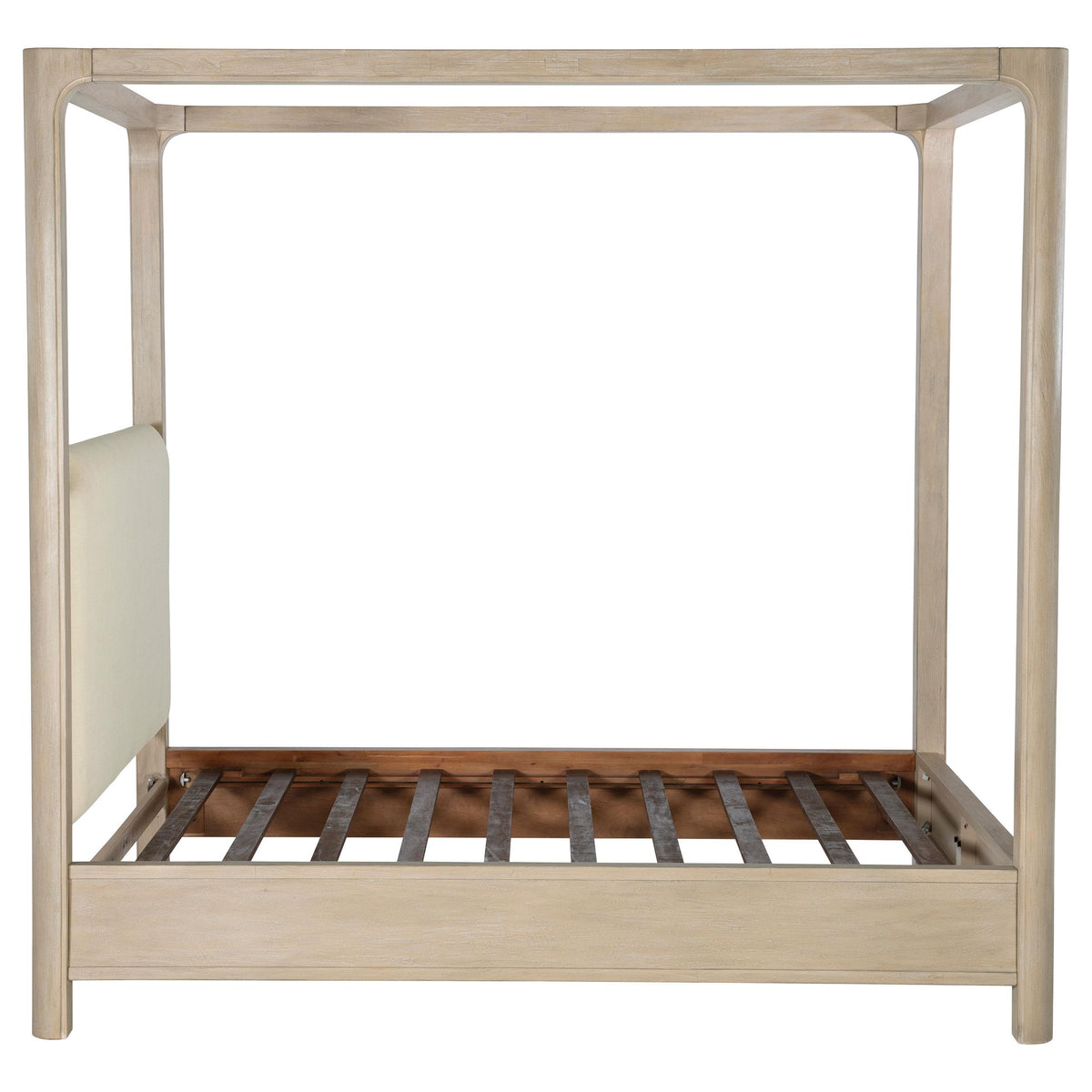 Coaster Furniture Solano 222520KW 85-inch California King Canopy Bed - Weathered Mango IMAGE 2