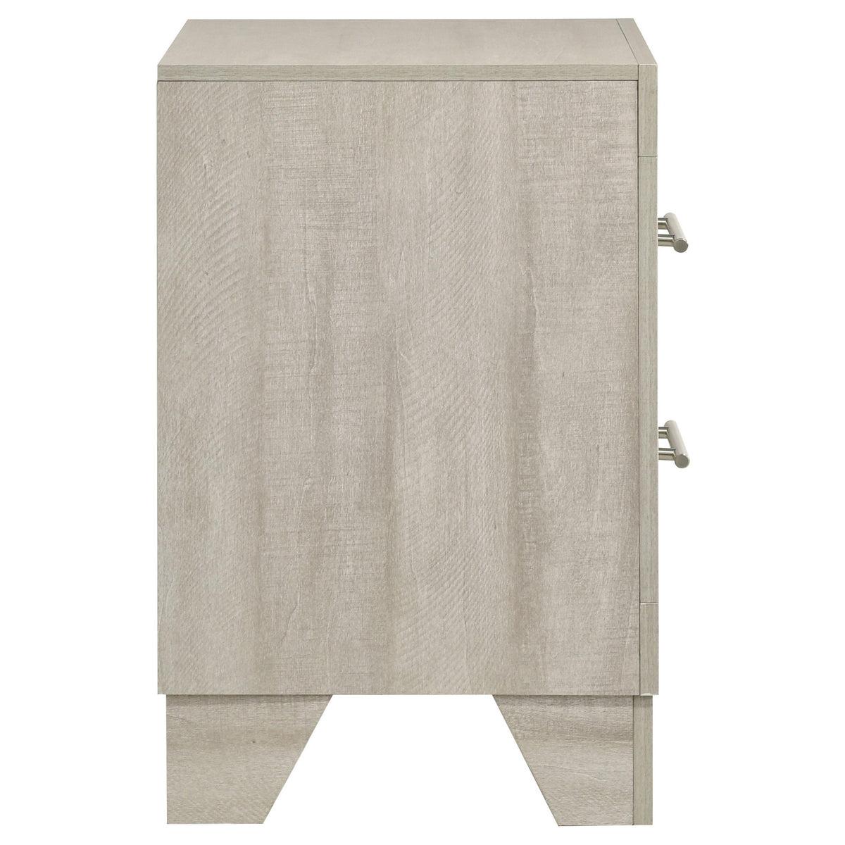 Coaster Furniture Trenton 225062 2-drawer Nightstand Bedside Table - Rustic Cream IMAGE 2
