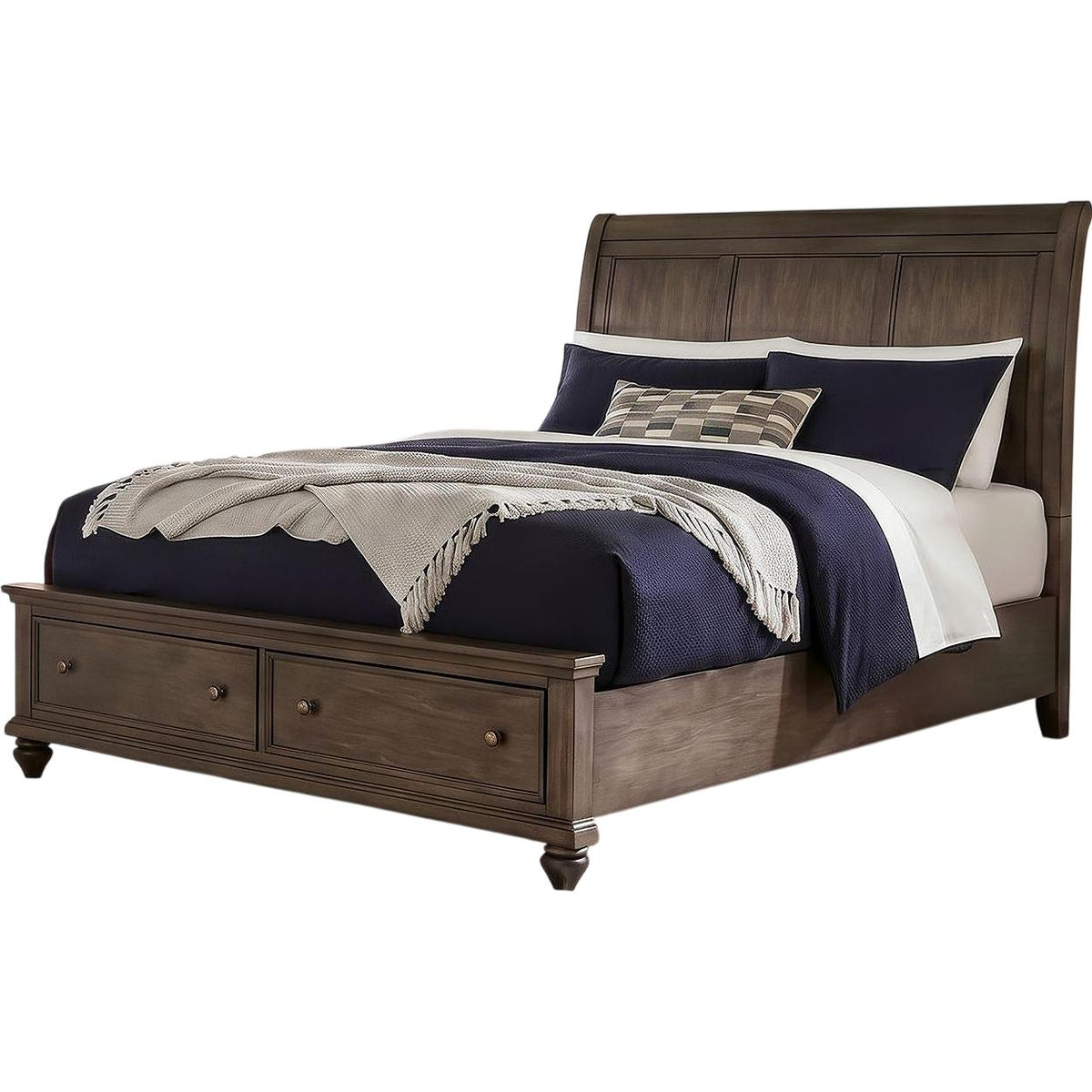 Size_Queen -- Liberty Furniture Industries Inc. Twin Lakes Platform Bed with Storage IMAGE 1