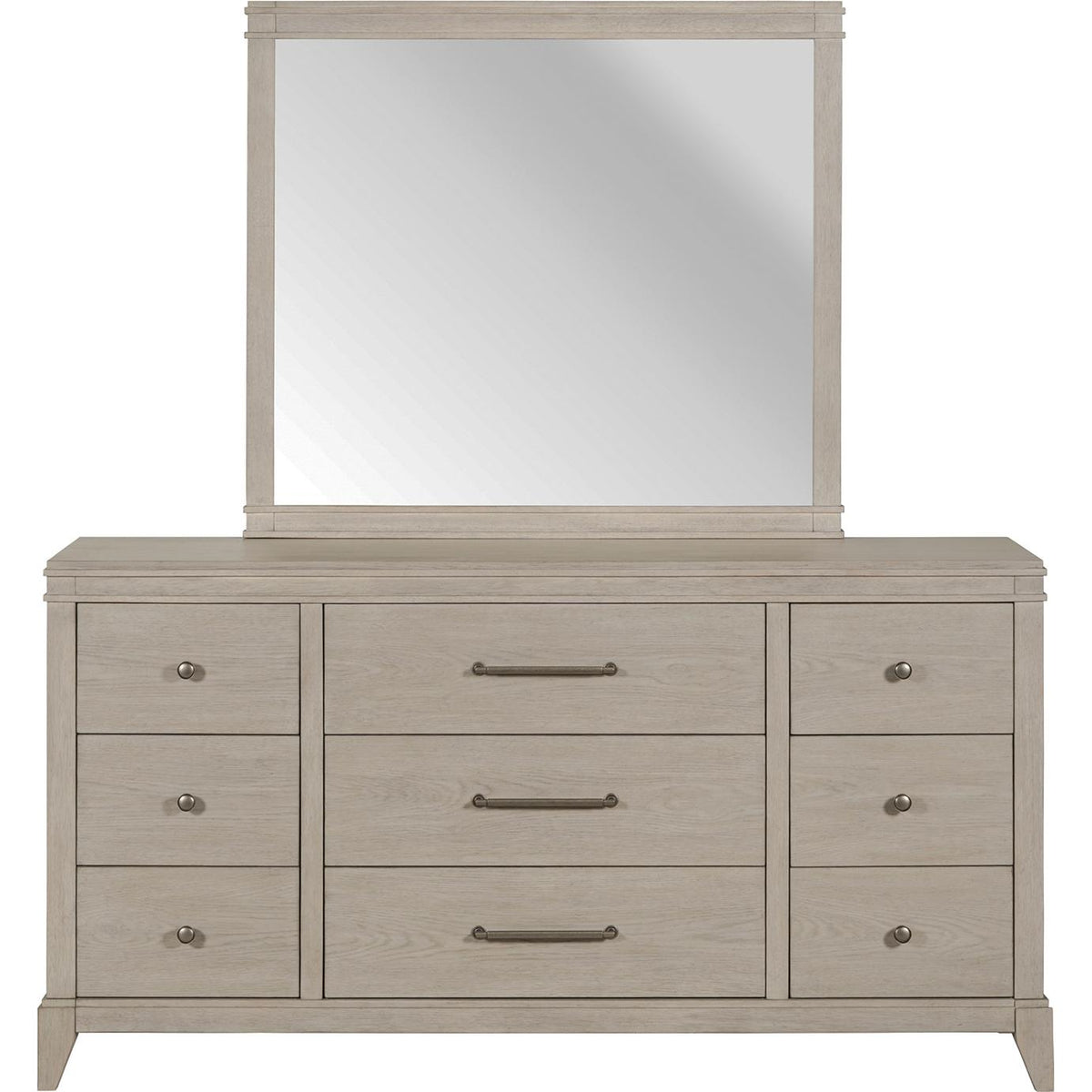 Liberty Furniture Industries Inc. New Haven 9-Drawer Dresser with Mirror 694-BR-DM IMAGE 2