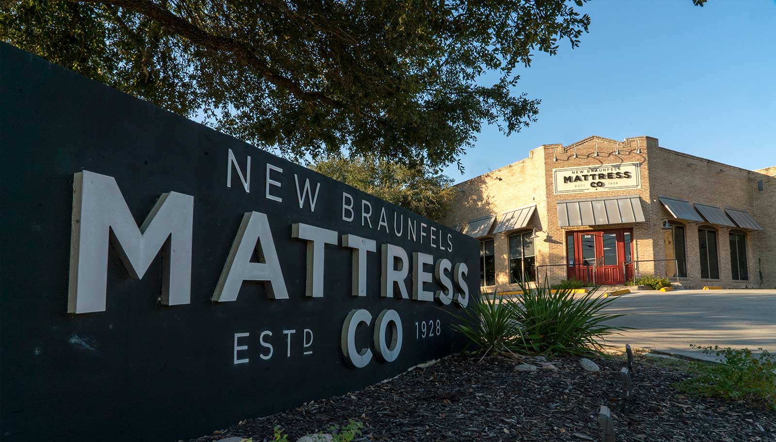 NB Mattress Store Outside