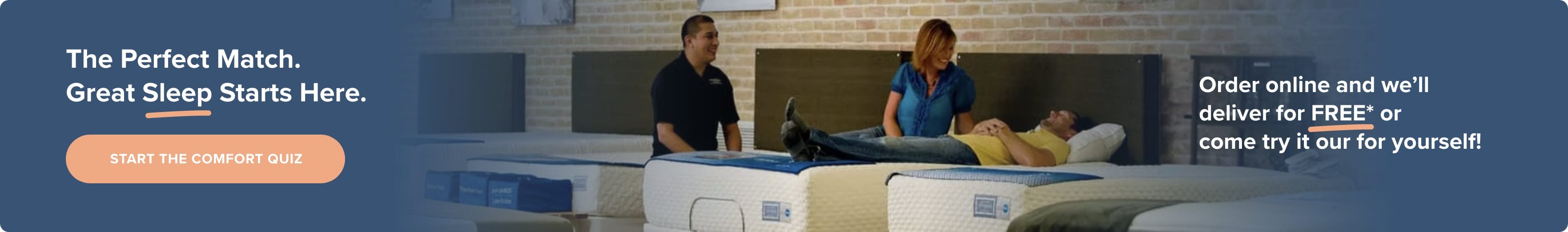 The Perfect Match Great Sleep Starts