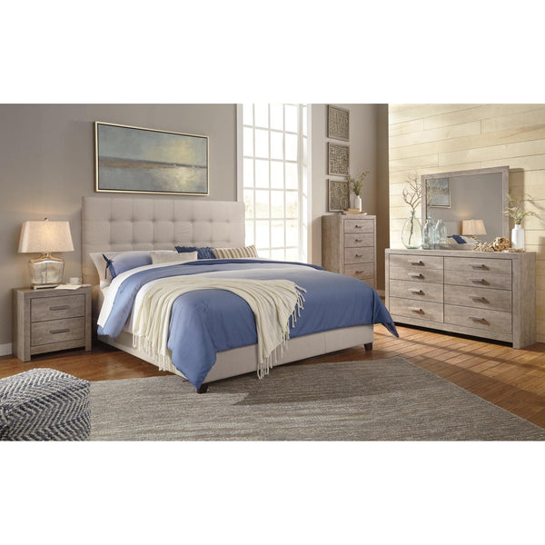 Signature Design by Ashley Dolante B130 5 pc Queen Upholstered Panel Bedroom Set