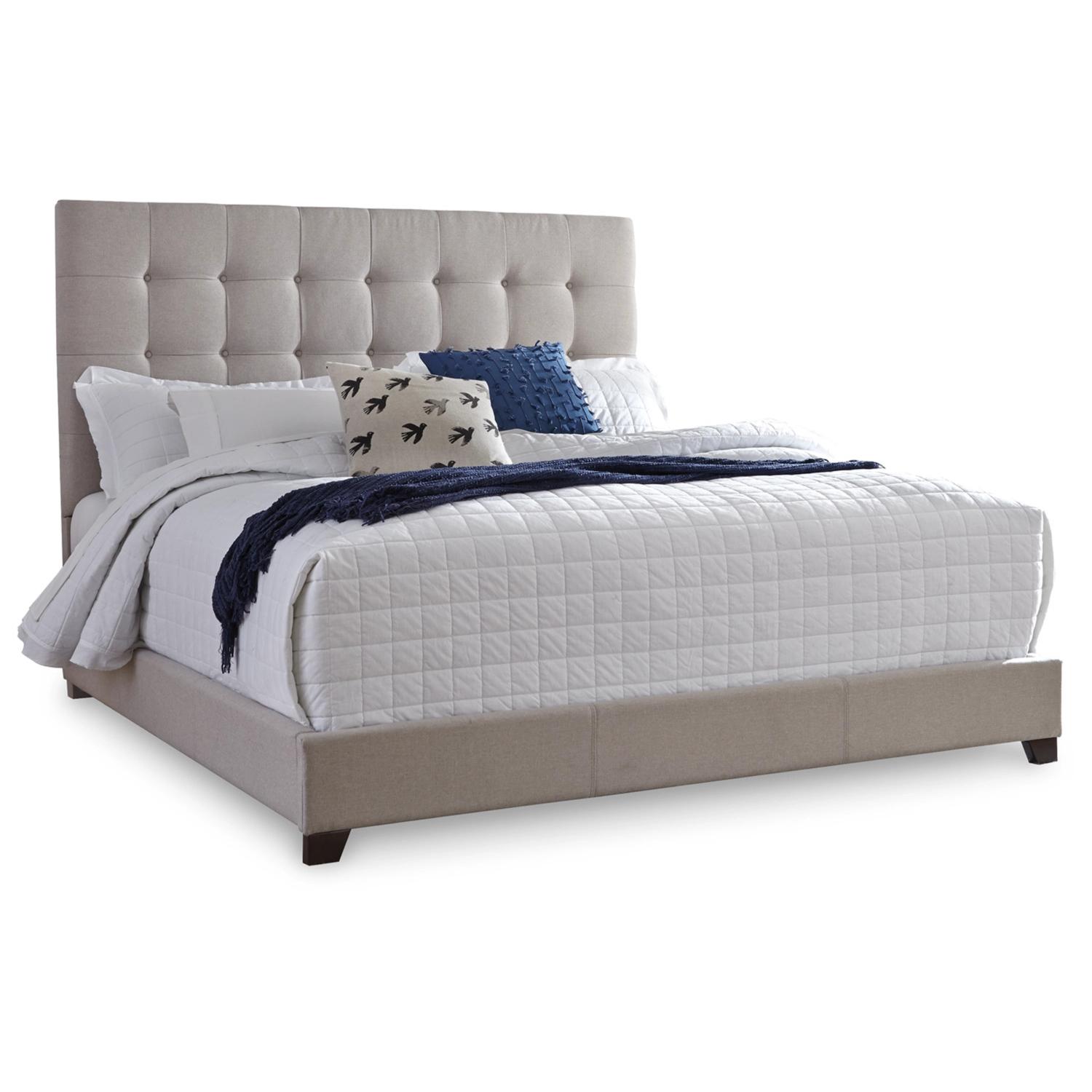  Signature Design by Ashley Dolante B130 5 pc Queen Upholstered Panel Bedroom Set IMAGE 2