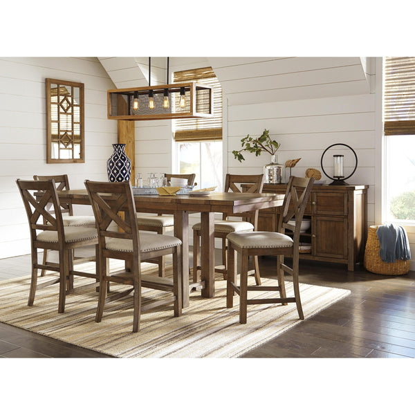 Signature Design by Ashley Moriville D631D10 7 pc Counter Height Dining Set