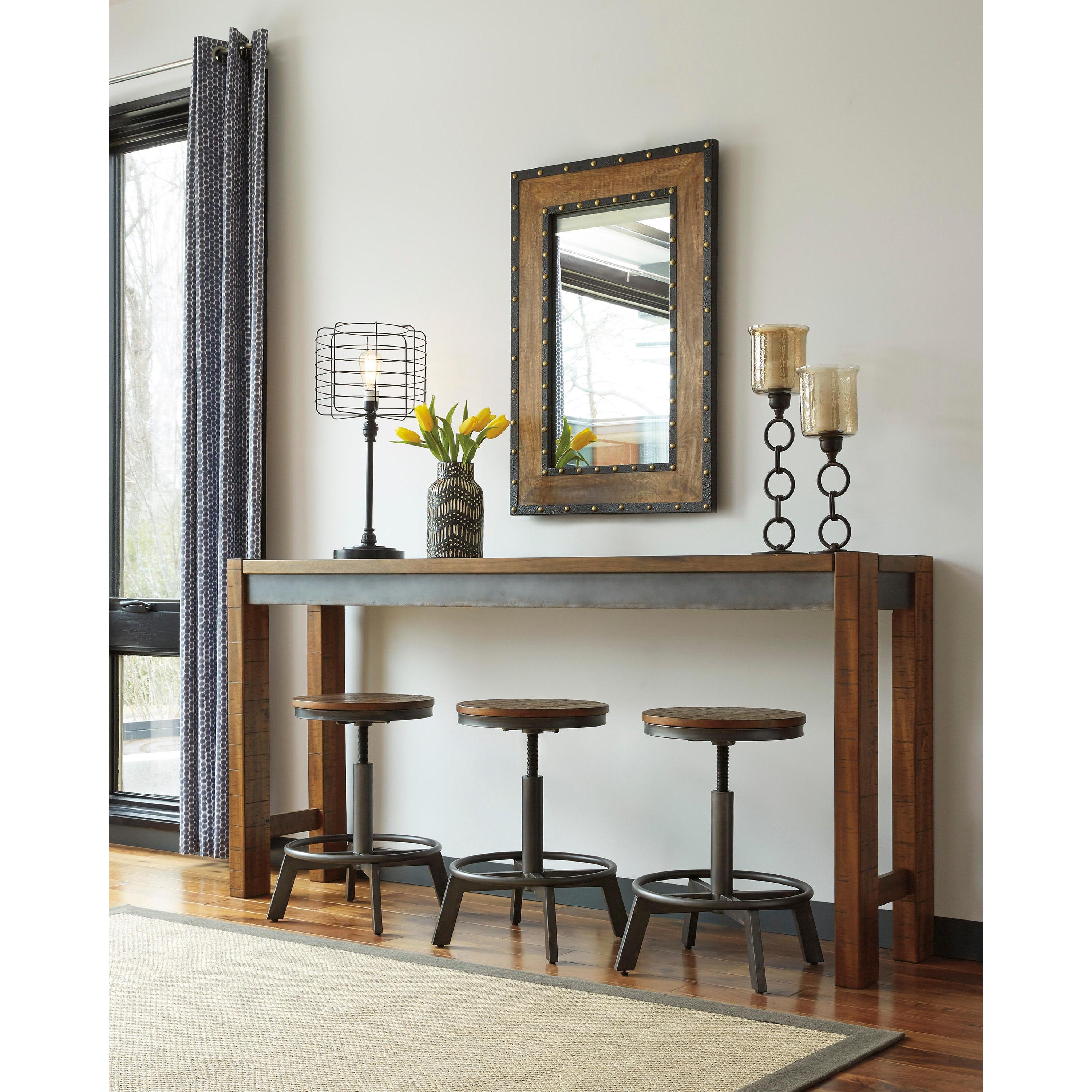  Signature Design by Ashley Torjin D440D1 3 pc Counter Height Dining Set IMAGE 1