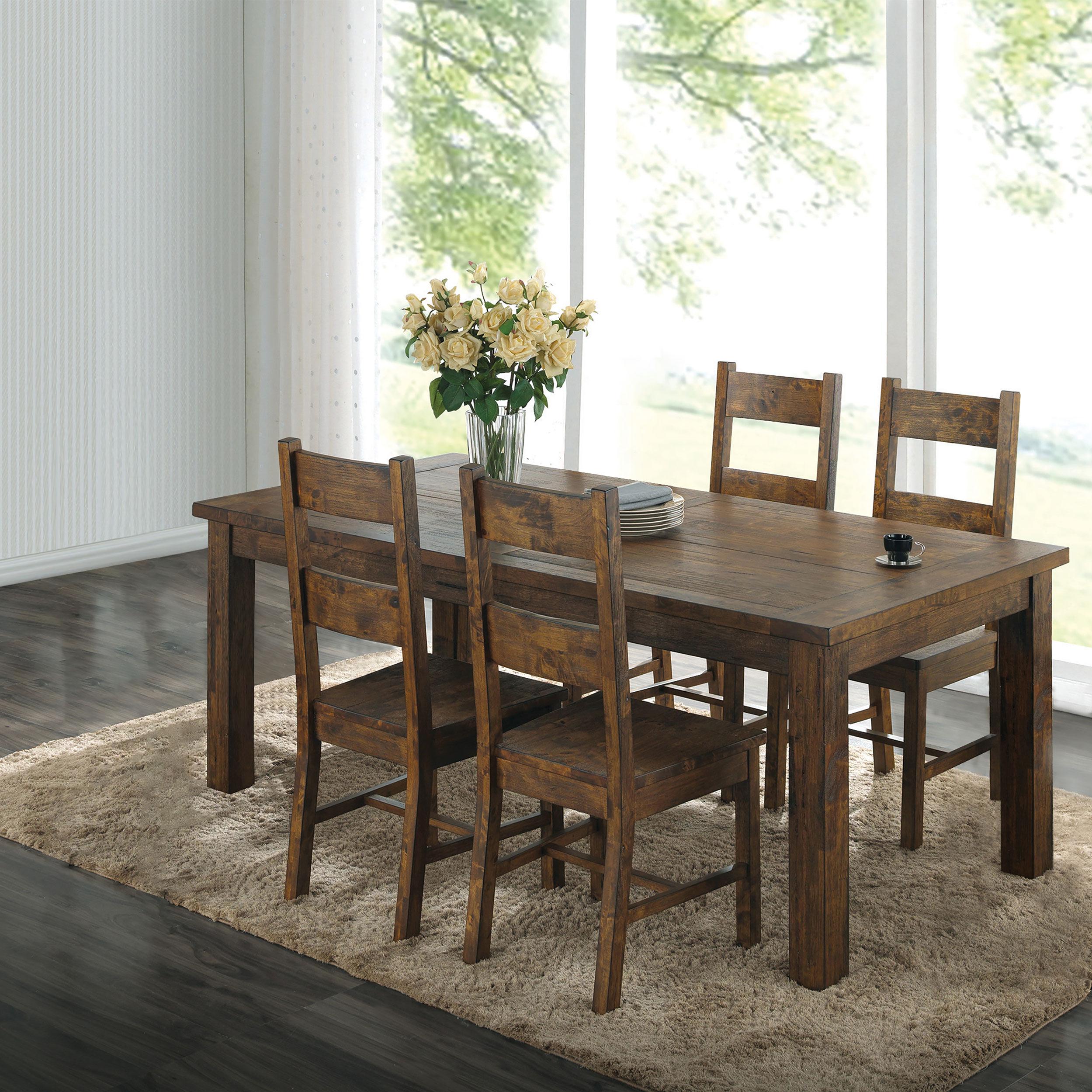  Coaster Furniture Coleman 107041 5 pc Dining Set IMAGE 1