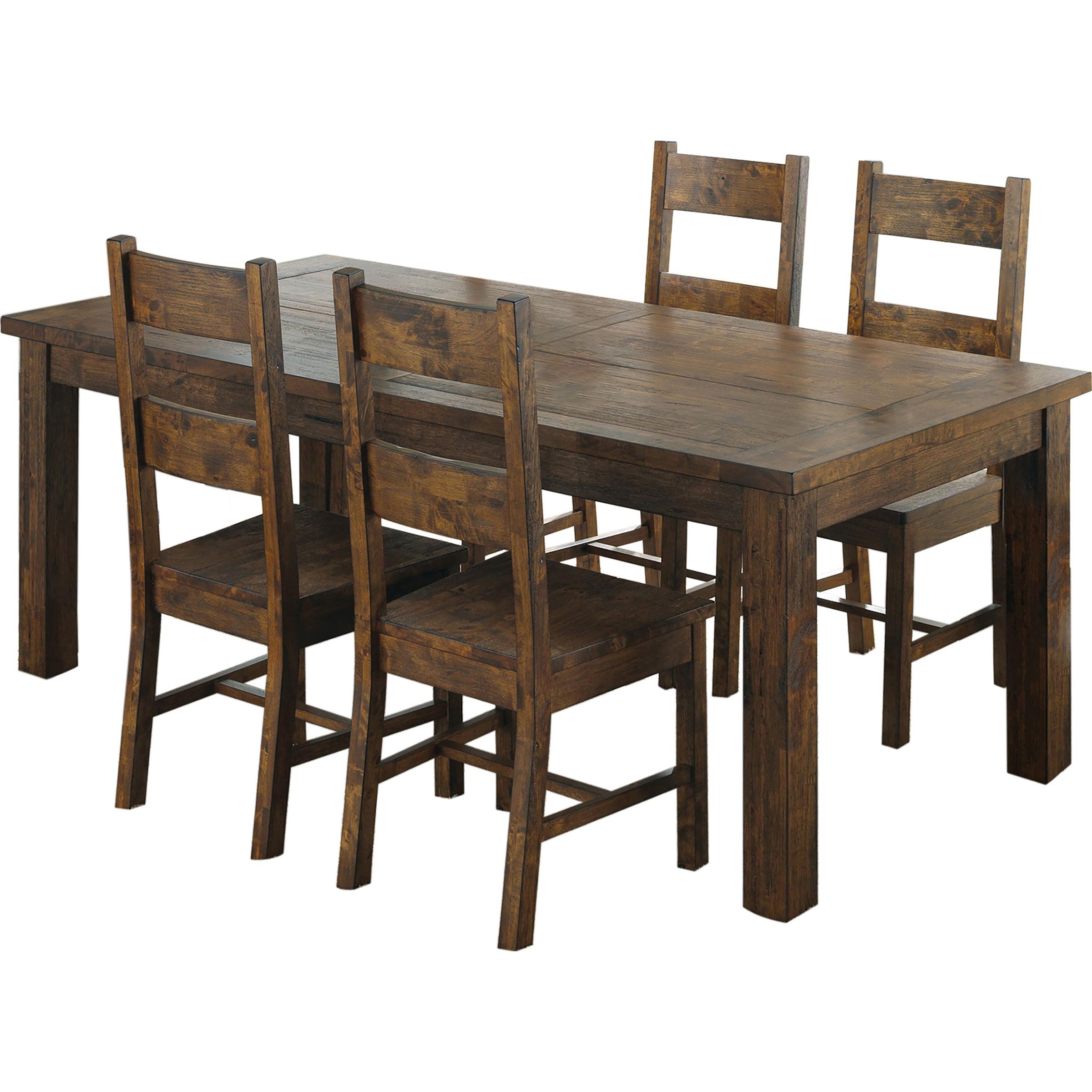  Coaster Furniture Coleman 107041 5 pc Dining Set IMAGE 2