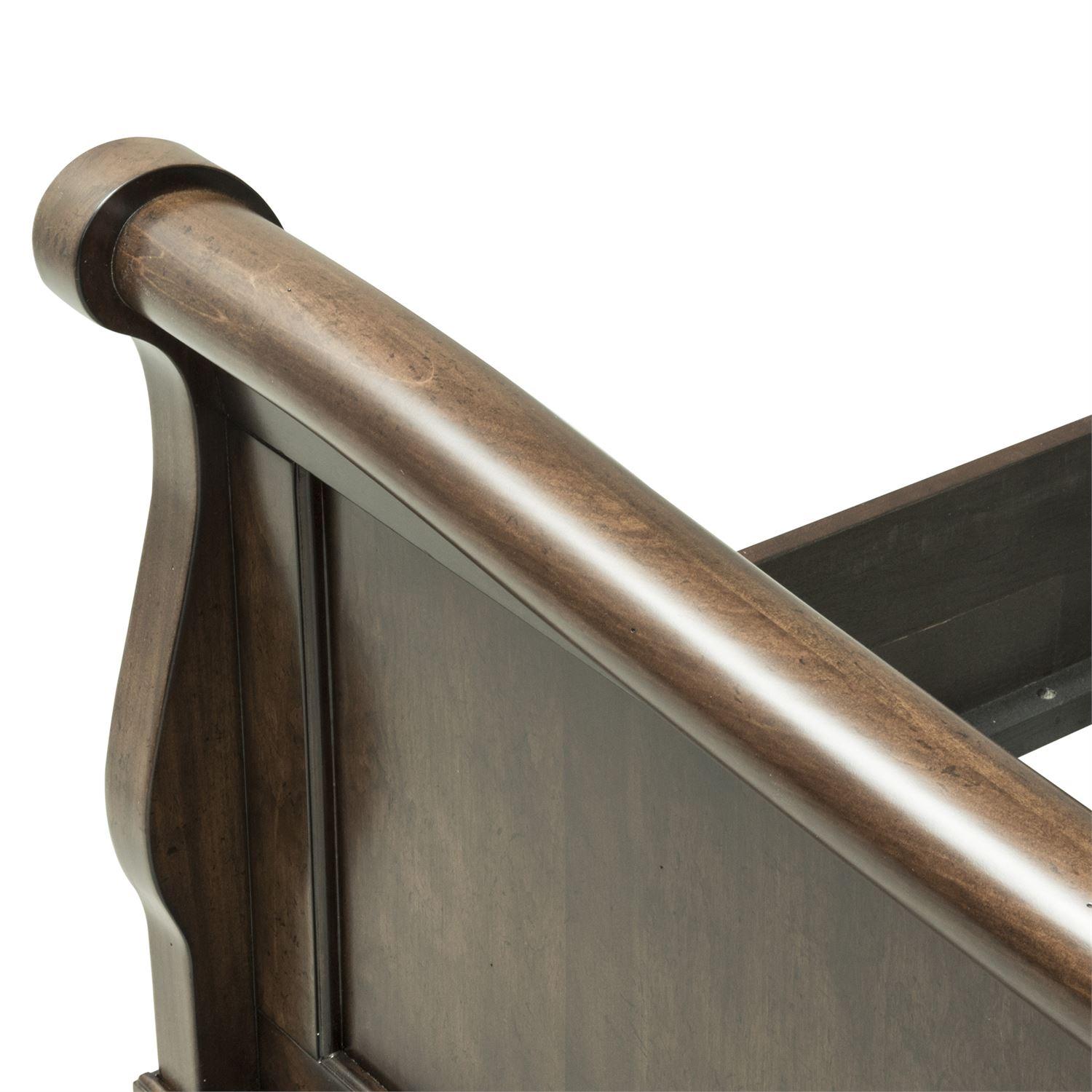  Size_Queen --  Liberty Furniture Industries Inc. Rustic Traditions Sleigh Bed IMAGE 6