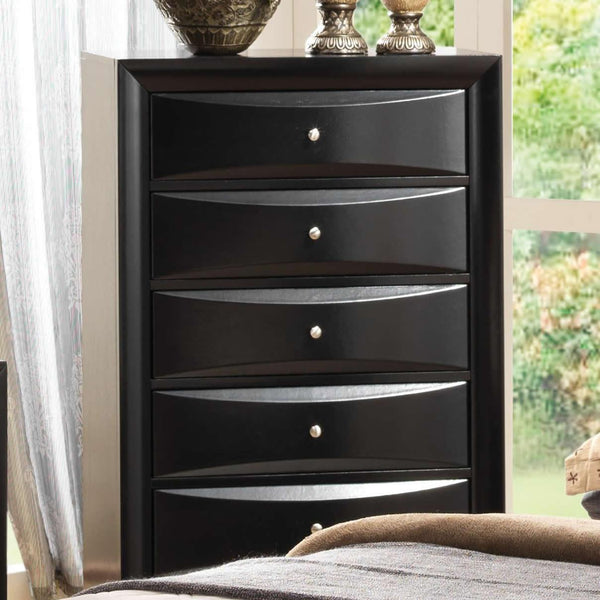Coaster Furniture Briana 200705 5-Drawer Bedroom Chest - Black