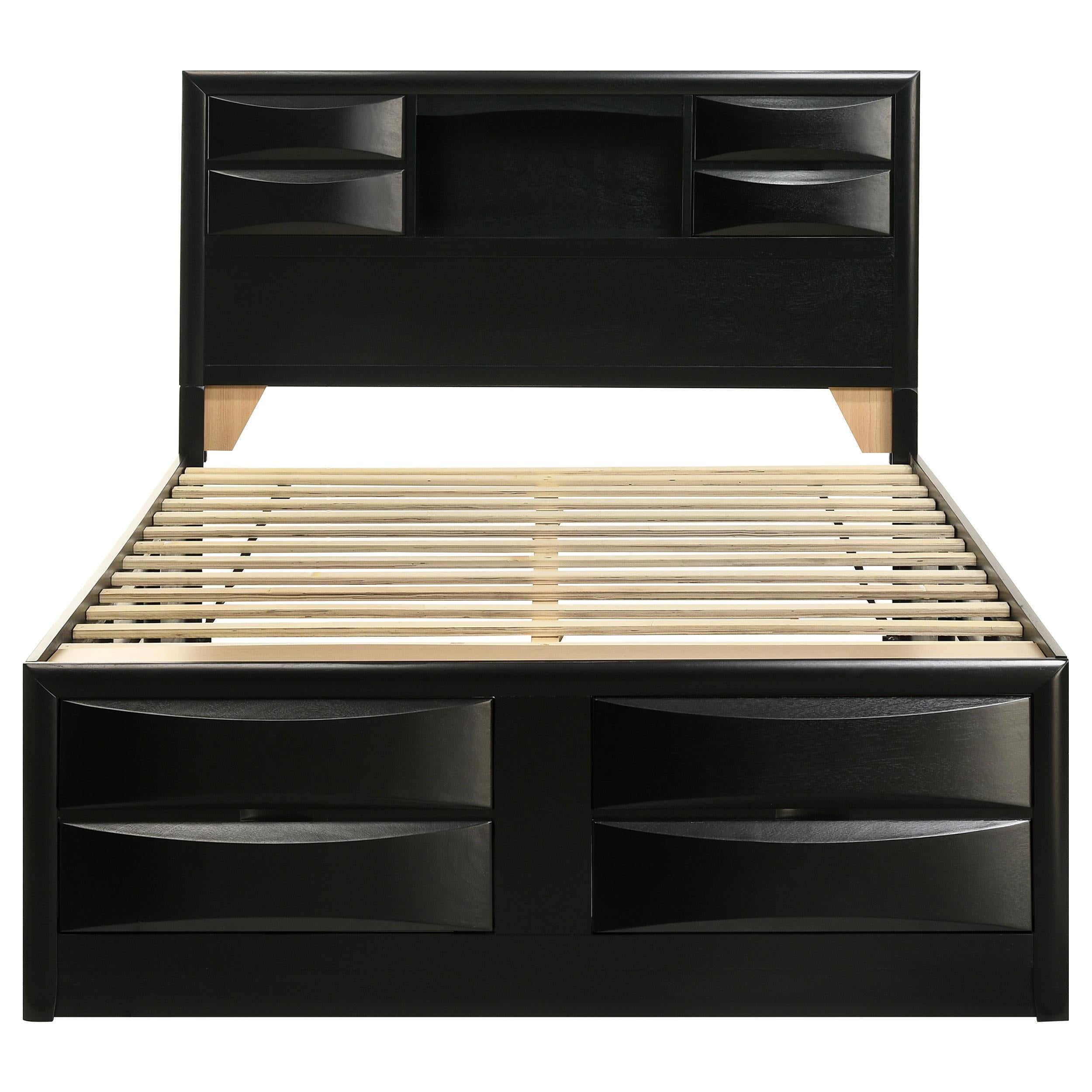  Size_Queen --  Coaster Furniture Briana Bookcase Bed with Storage IMAGE 3