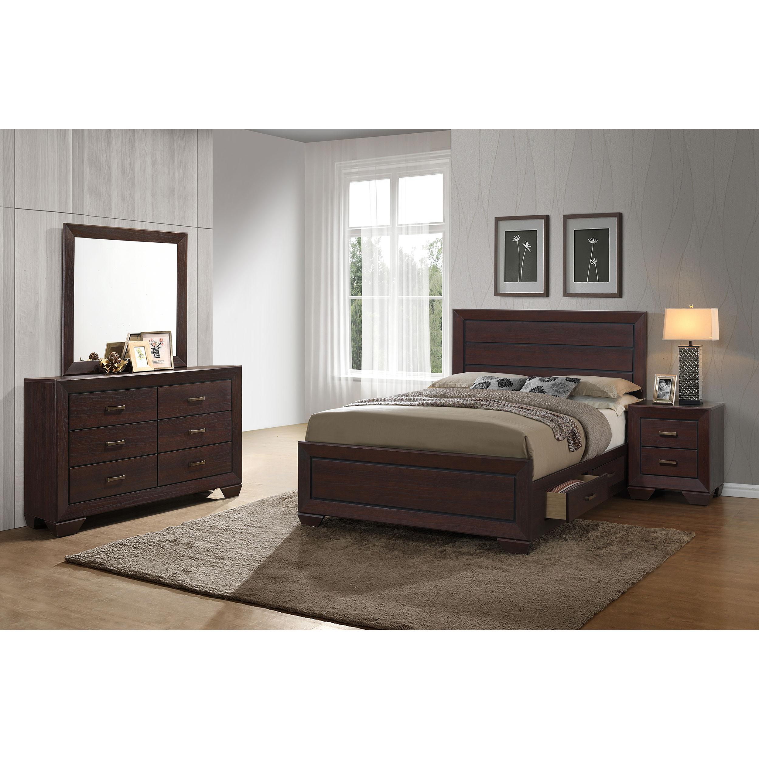  Coaster Furniture Kauffman 204390KW 6 pc California King Bedroom Set with Storage IMAGE 1