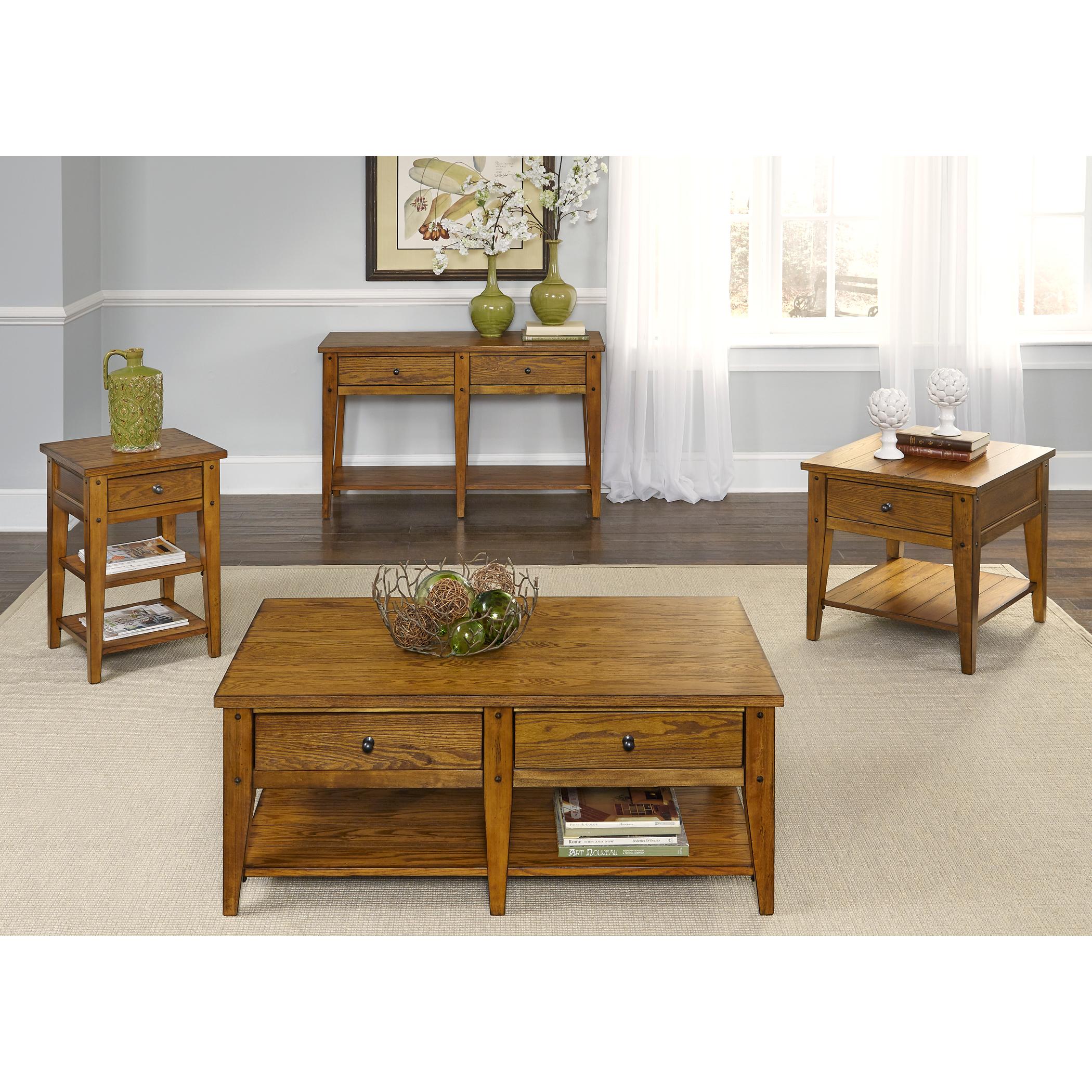  Liberty Furniture Industries Inc. Lake House Sofa Table 110-OT1030 IMAGE 2