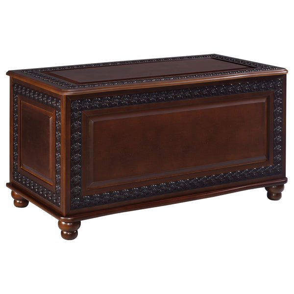 Coaster Furniture Finlay 900012 Cedar Chest - Dark Tobacco