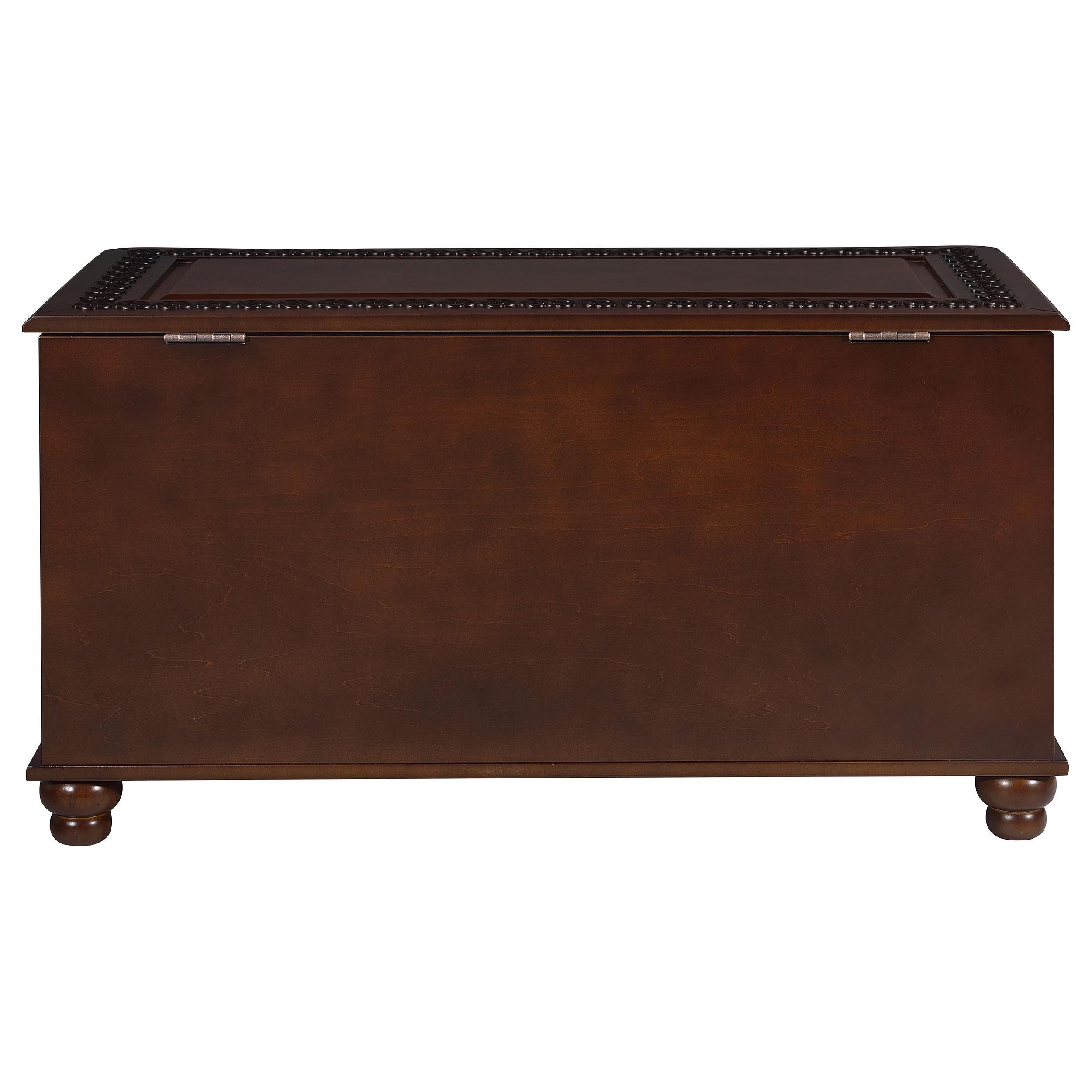  Coaster Furniture Finlay 900012 Cedar Chest - Dark Tobacco IMAGE 8