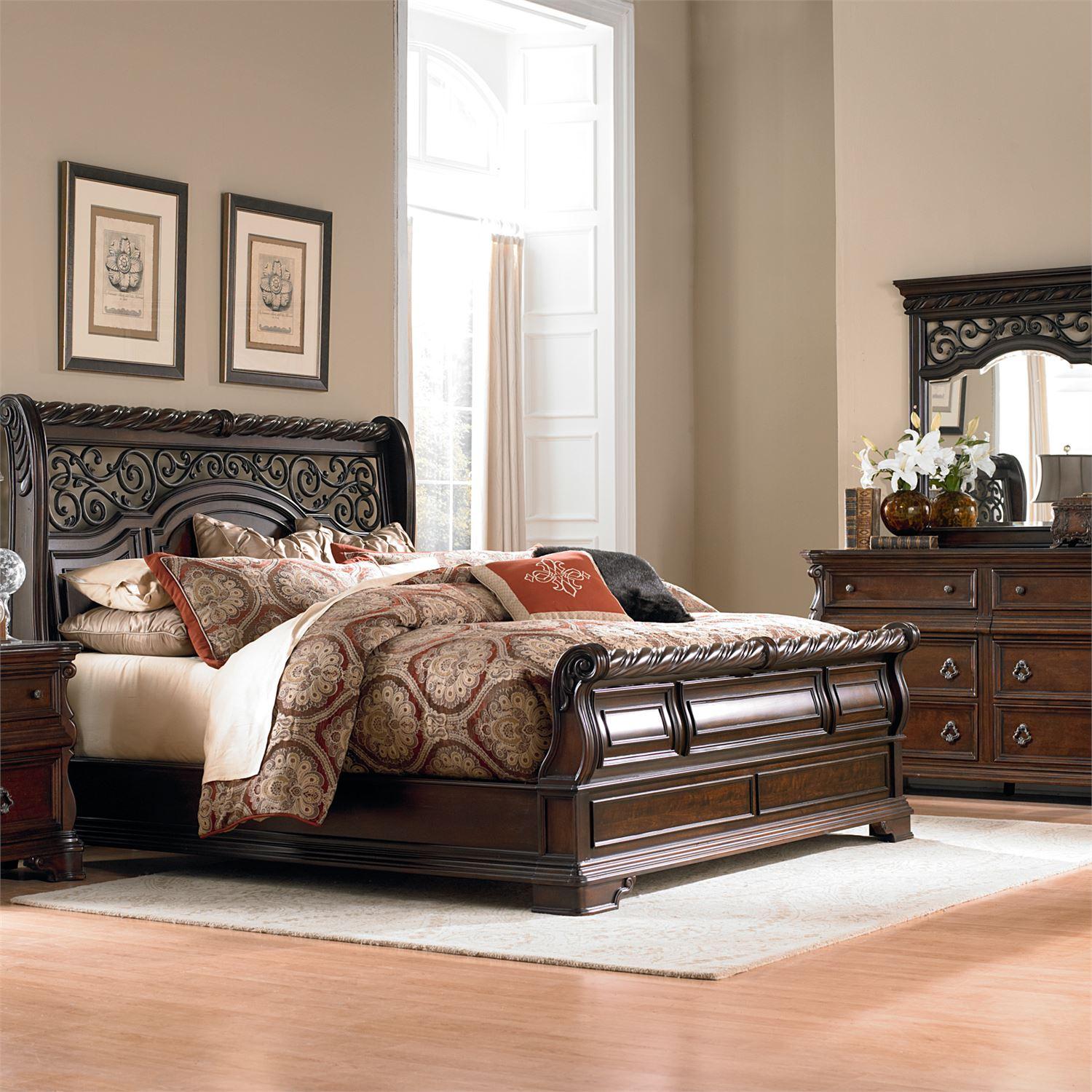  Size_Queen --  Liberty Furniture Industries Inc. Arbor Place Sleigh Bed IMAGE 11