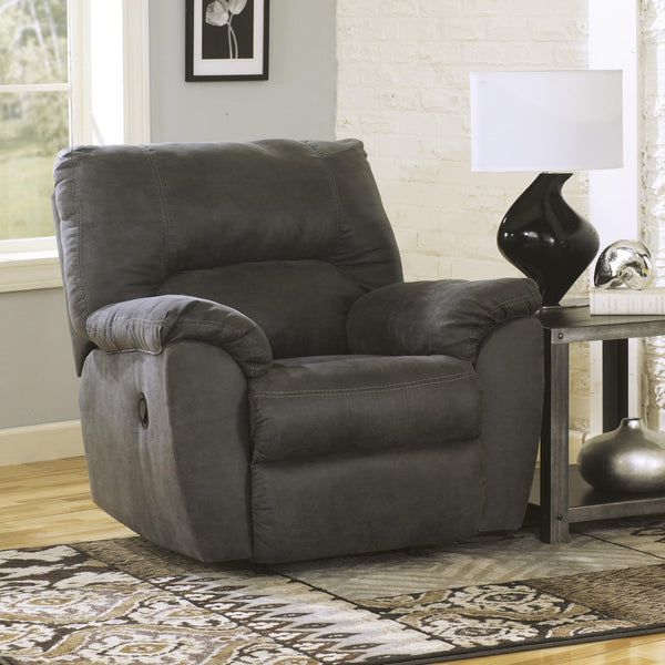 Signature Design by Ashley Tambo Rocker Leather Look Recliner 2780125