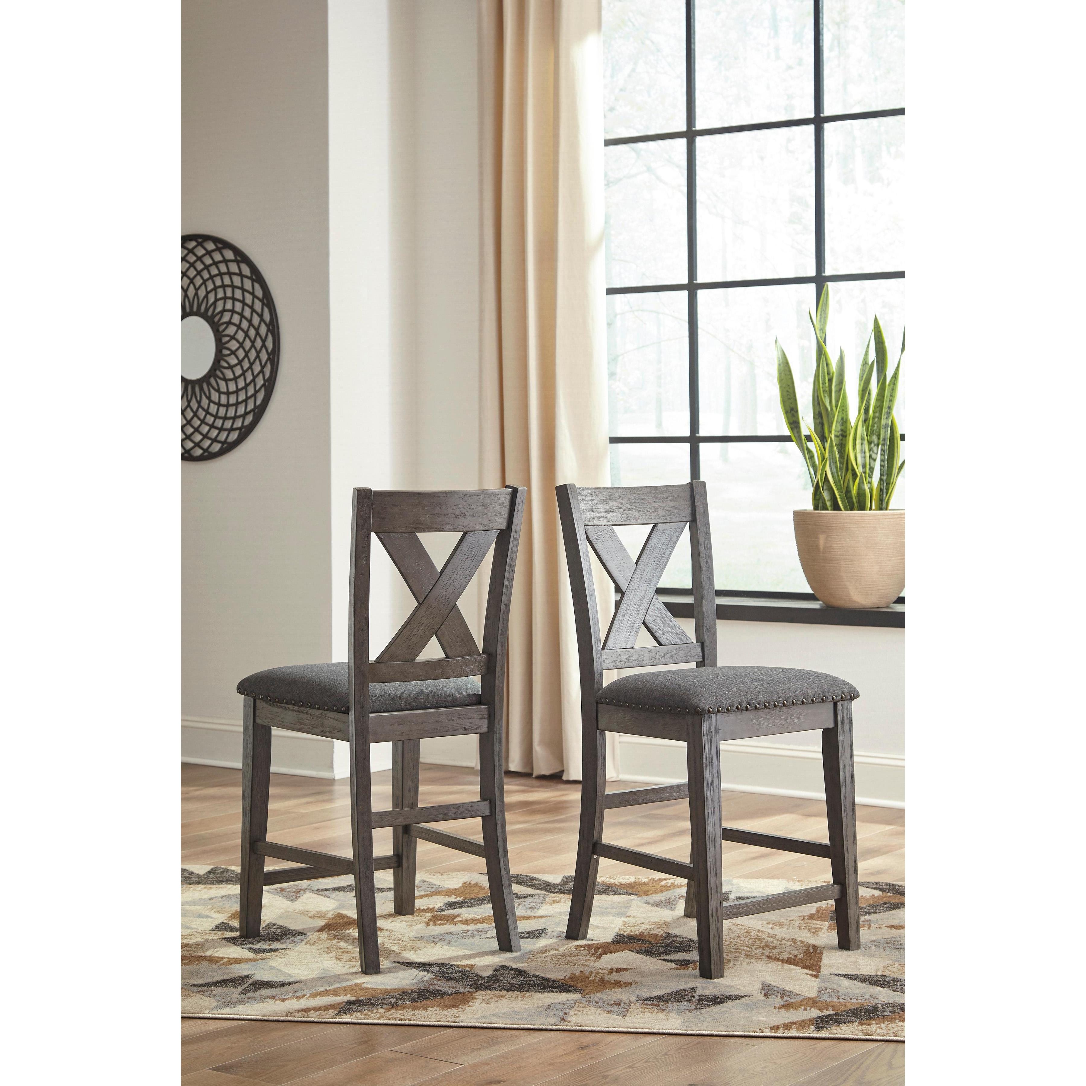  Signature Design by Ashley Caitbrook D388D2 5 pc Counter Height Dining Set IMAGE 3