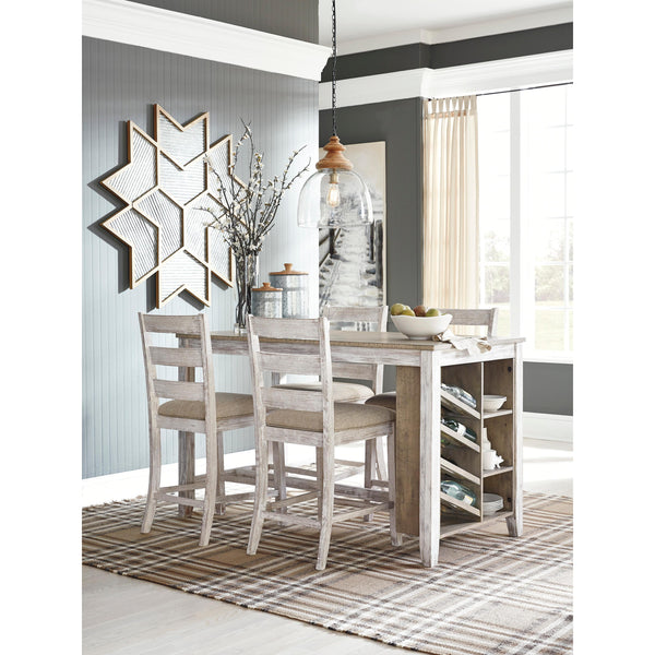 Signature Design by Ashley Skempton D394D2 5 pc Counter Height Dining Set