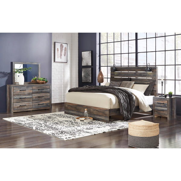 Signature Design by Ashley Drystan B211B59 6 pc King Panel Bedroom Set