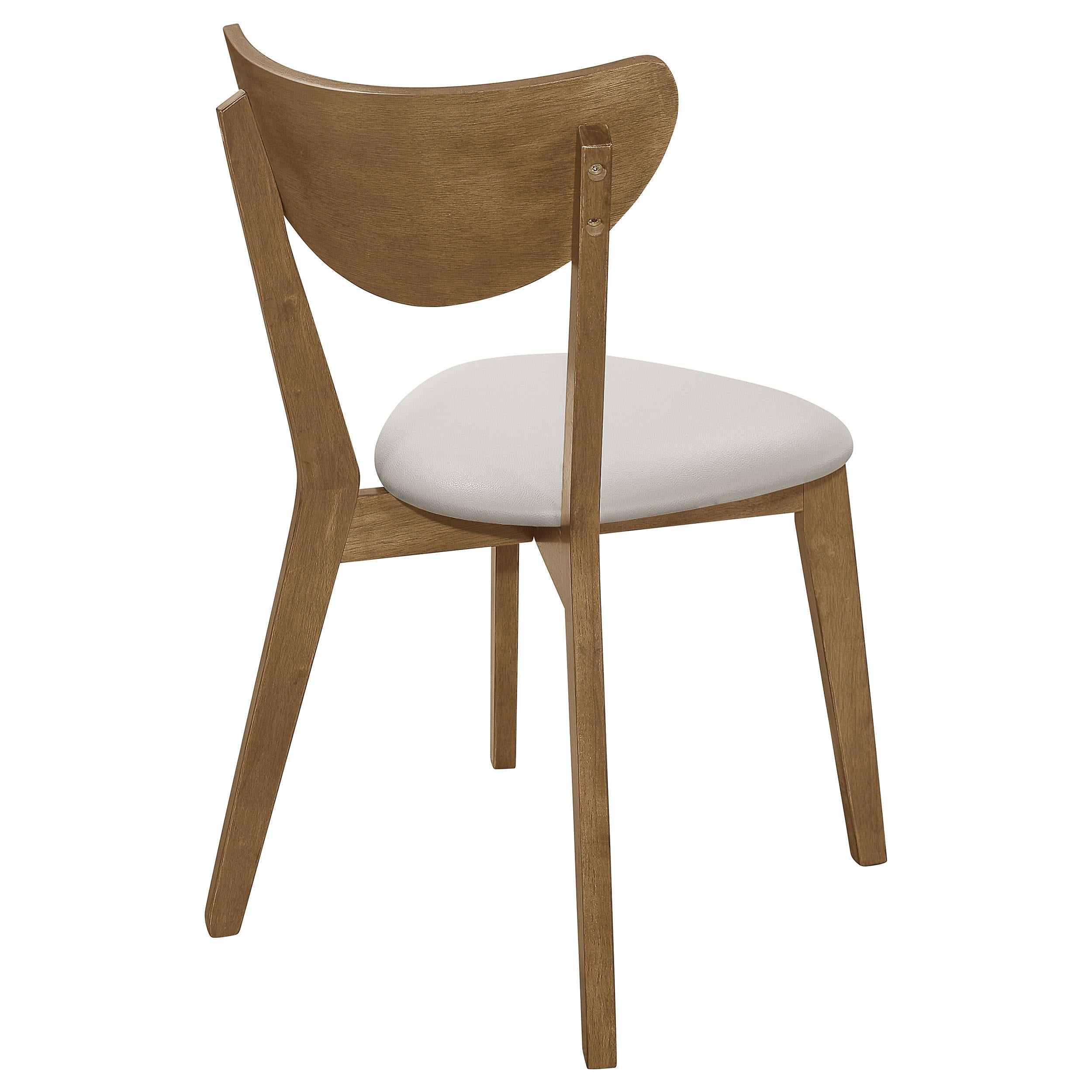  Coaster Furniture Kersey 103062 Wood Dining Side Chair - Chestnut (Set of 2) IMAGE 7