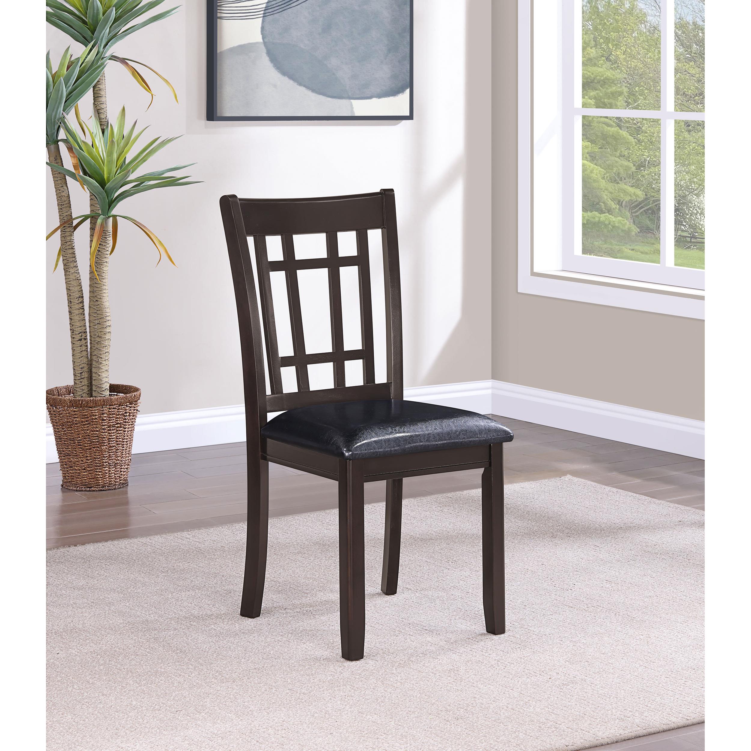  Coaster Furniture Lavon 102672 Wood Dining Side Chair - Espresso (Set of 2) IMAGE 9