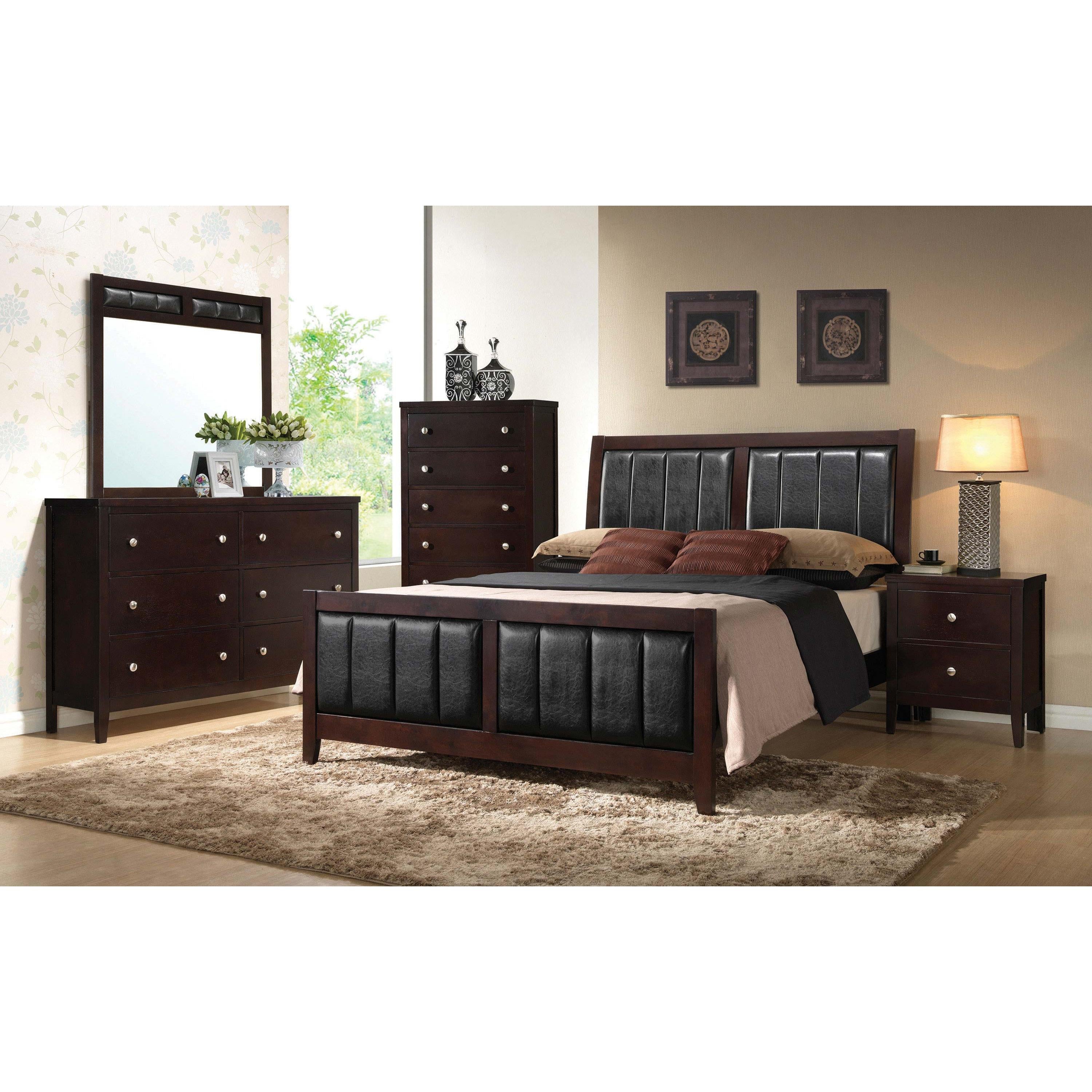  Coaster Furniture Carlton 202092 2-Drawer Nightstand - Cappuccino IMAGE 11
