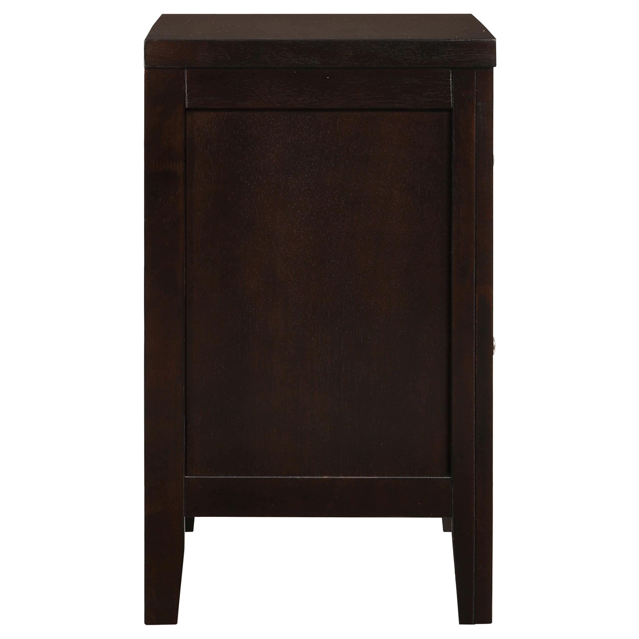  Coaster Furniture Carlton 202092 2-Drawer Nightstand - Cappuccino IMAGE 8
