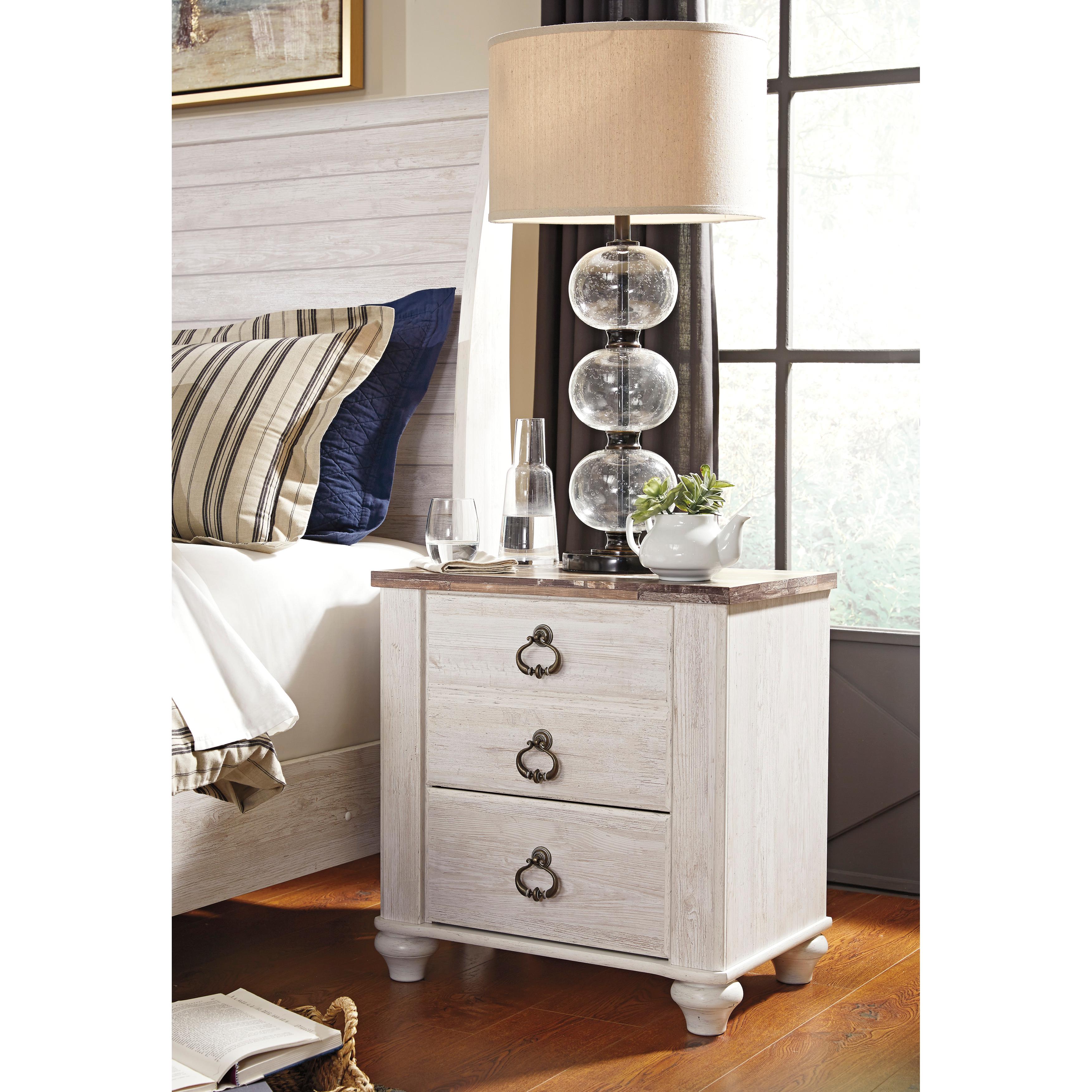  Signature Design by Ashley Willowton B267B34 8 pc Queen Panel Bedroom Set IMAGE 5